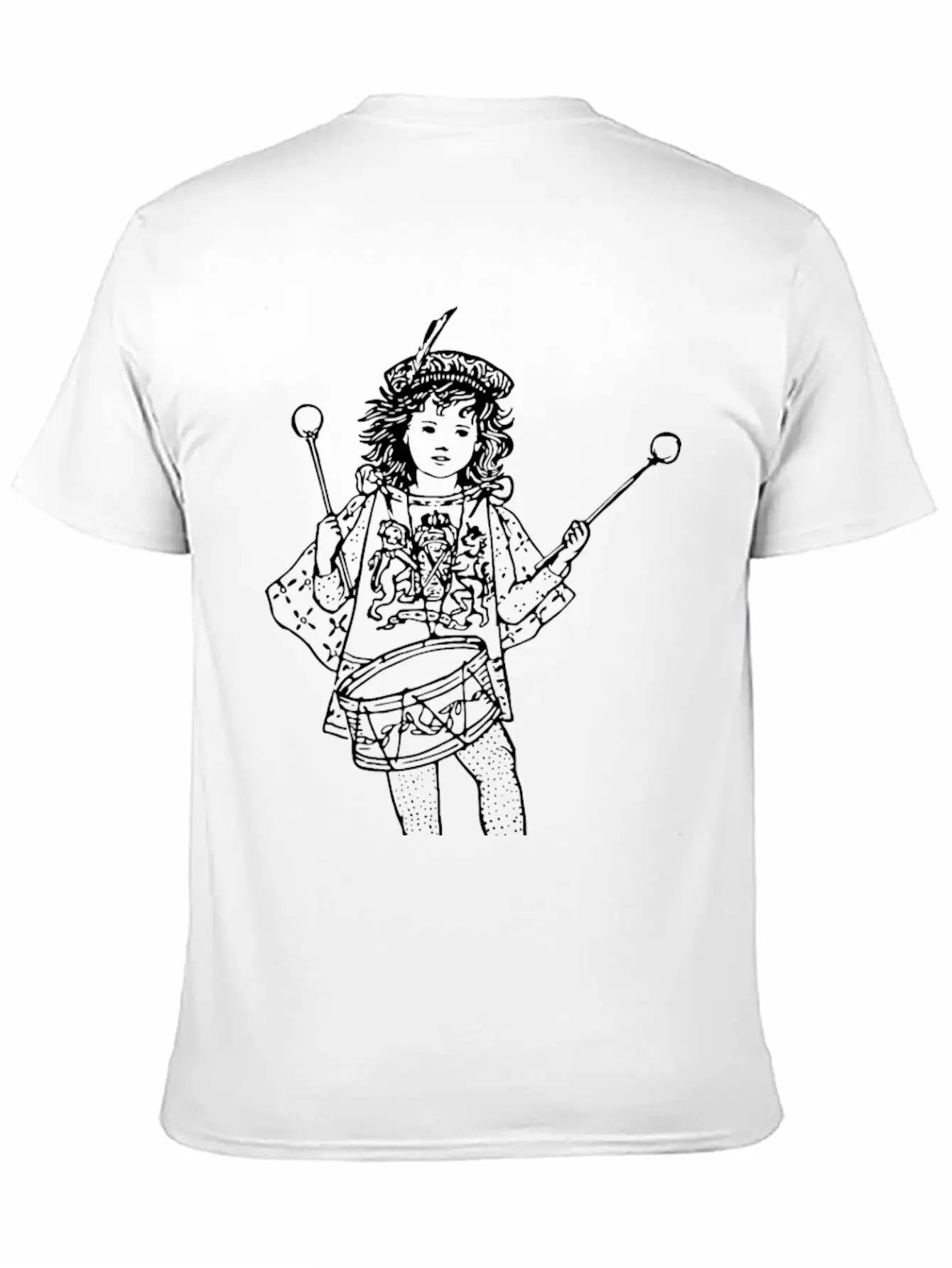 Drummer Child Soft Cotton Short Sleeve Tee ¨C Unisex Wardrobe Staple