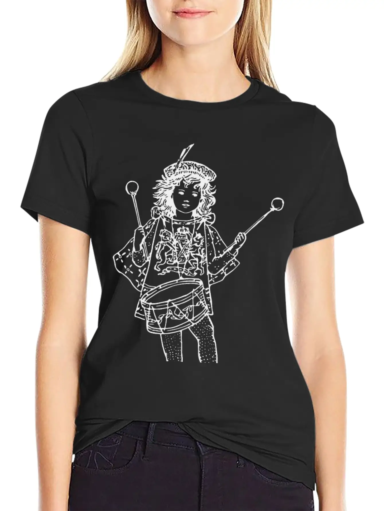 Drummer Child Soft Cotton Short Sleeve Tee ¨C Unisex Wardrobe Staple