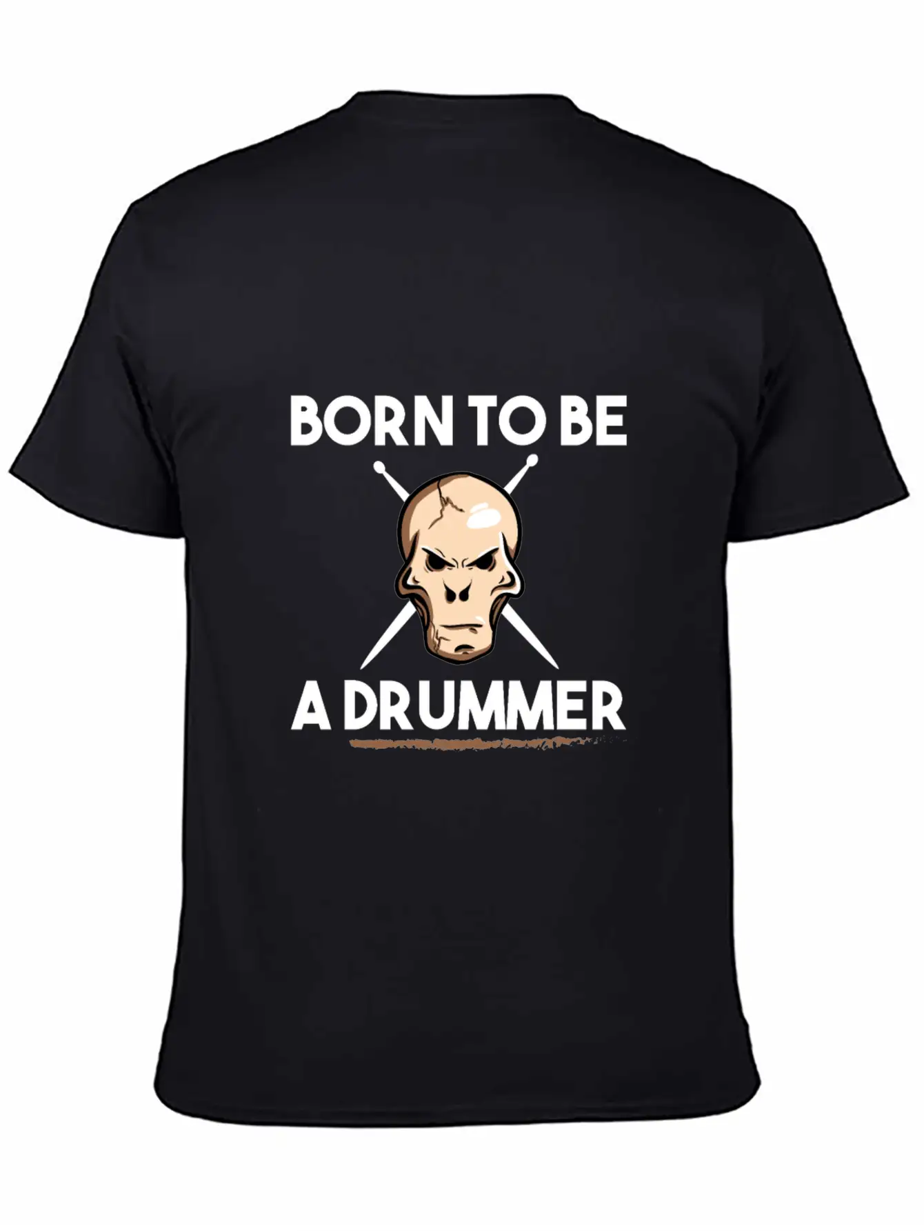 Drums Band Drum Drummer Drum Essential Cotton Tee For Daily Outfits ¨C Unisex Style