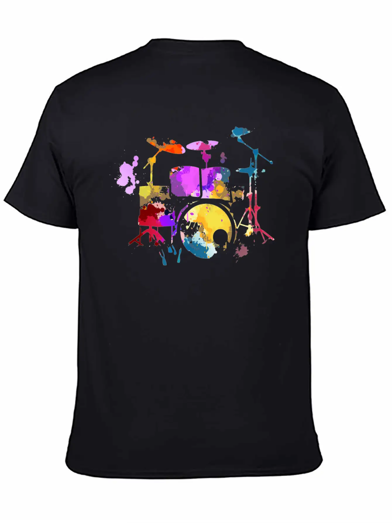 Drums, Drummer Basic Graphic T-Shirt ¨C Daily Comfort In Soft Cotton