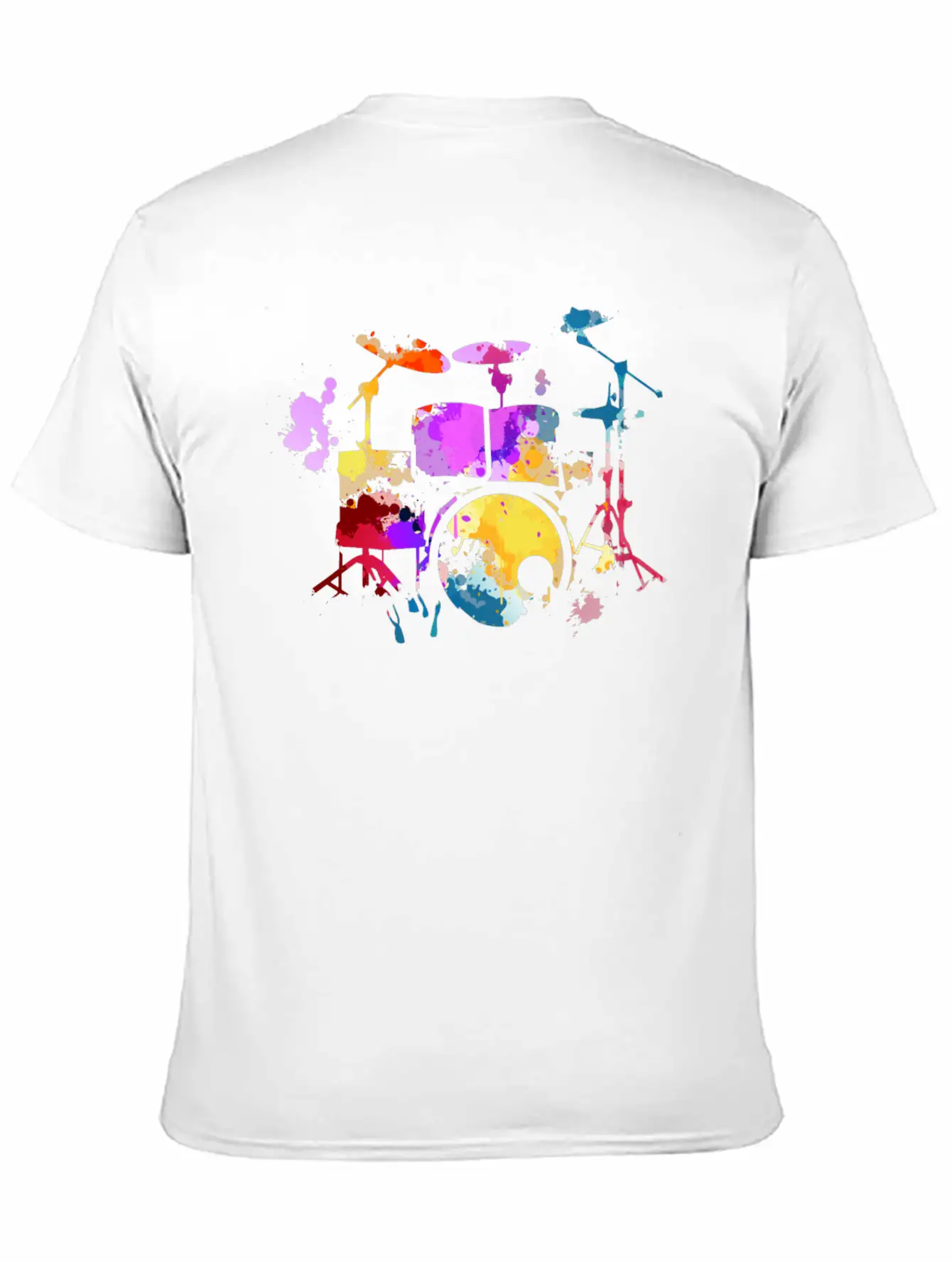 Drums, Drummer Basic Graphic T-Shirt ¨C Daily Comfort In Soft Cotton