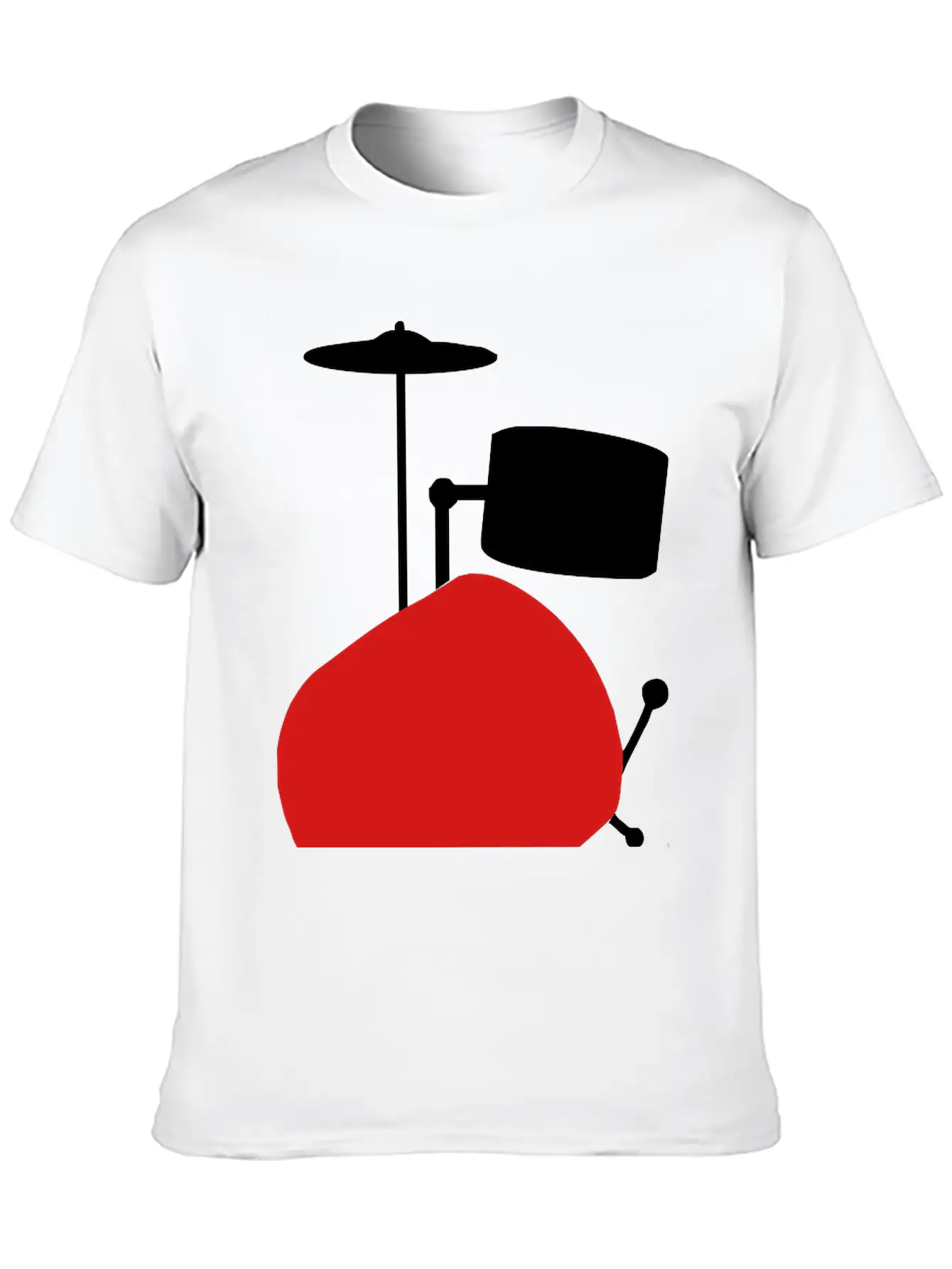 Drums Soft Cotton Short Sleeve Tee ¨C Unisex Wardrobe Staple