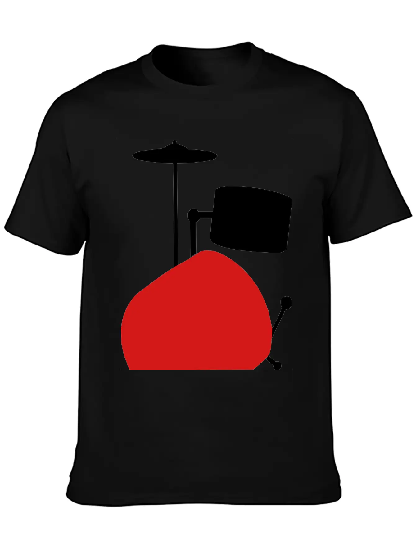 Drums Soft Cotton Short Sleeve Tee ¨C Unisex Wardrobe Staple