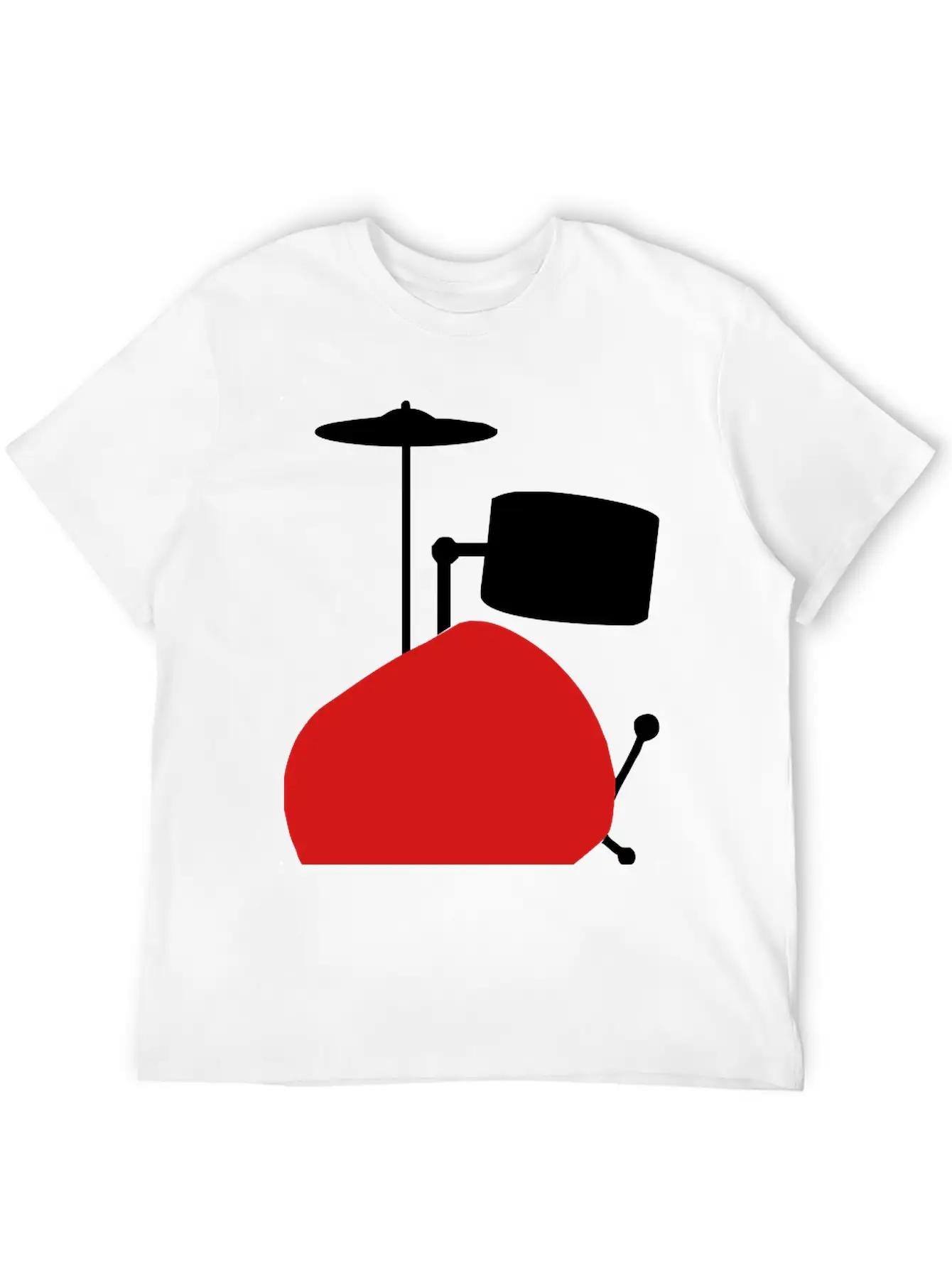 Drums Soft Cotton Short Sleeve Tee ¨C Unisex Wardrobe Staple