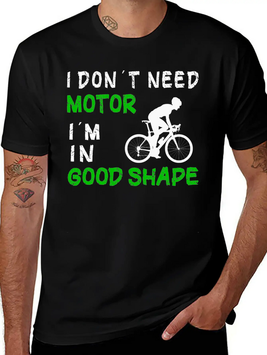 E-bike Bicycle Tour Battery Condition Sport Motor Basic Graphic T-Shirt ¨C Daily Comfort In Soft Cotton