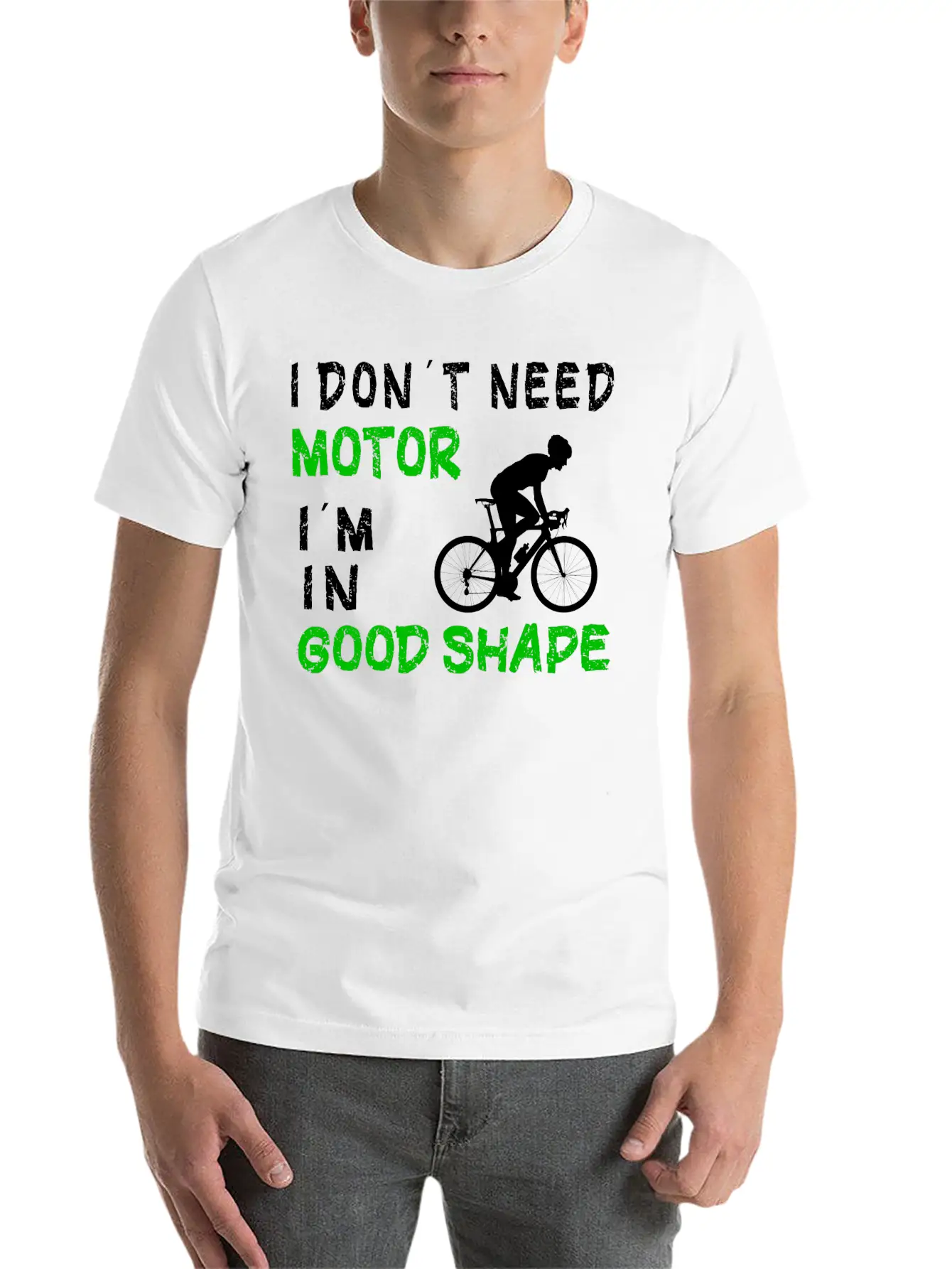 E-bike Bicycle Tour Battery Condition Sport Motor Basic Graphic T-Shirt ¨C Daily Comfort In Soft Cotton