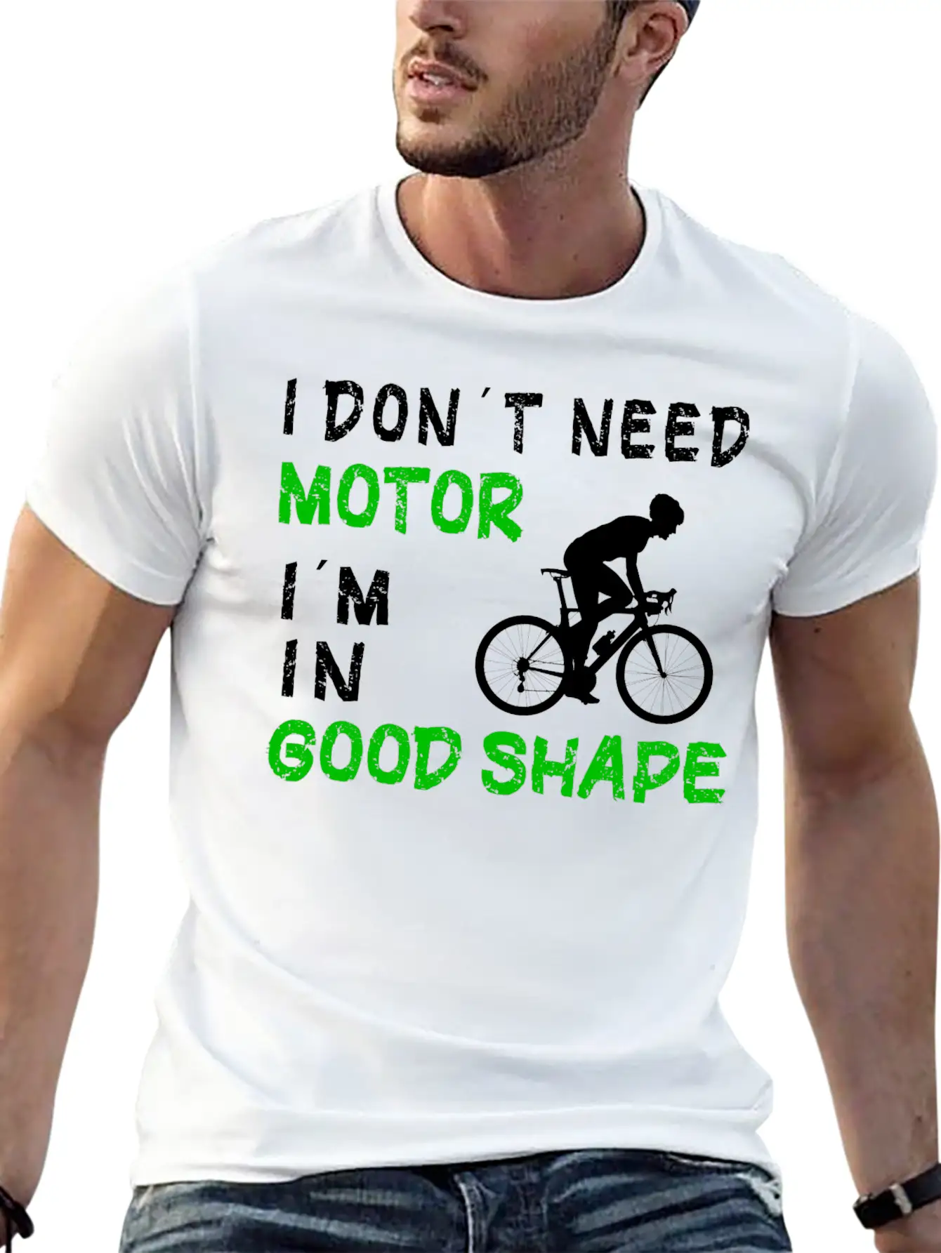 E-bike Bicycle Tour Battery Condition Sport Motor Basic Graphic T-Shirt ¨C Daily Comfort In Soft Cotton