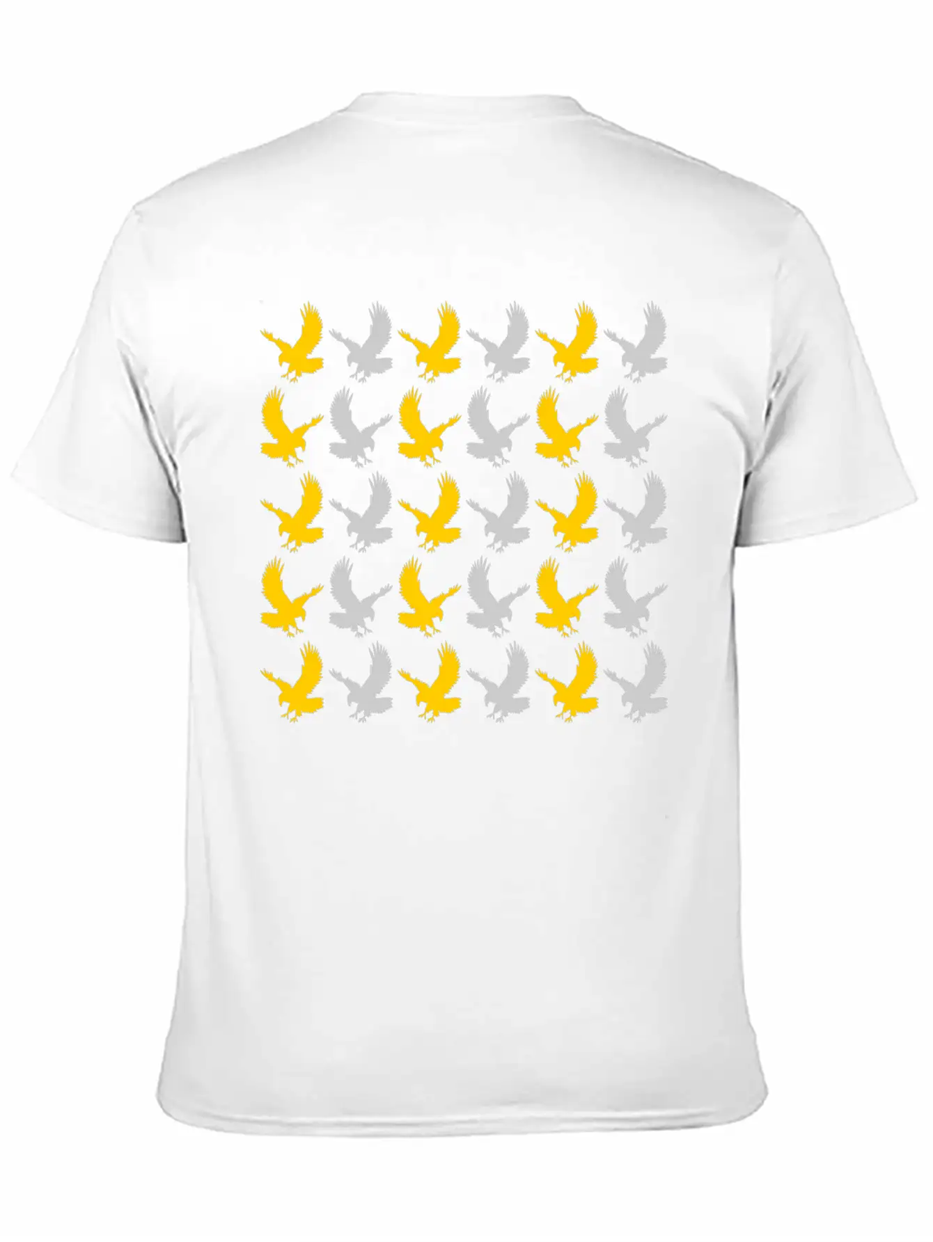 Eagle Gold Silver Basic Graphic T-Shirt ¨C Daily Comfort In Soft Cotton