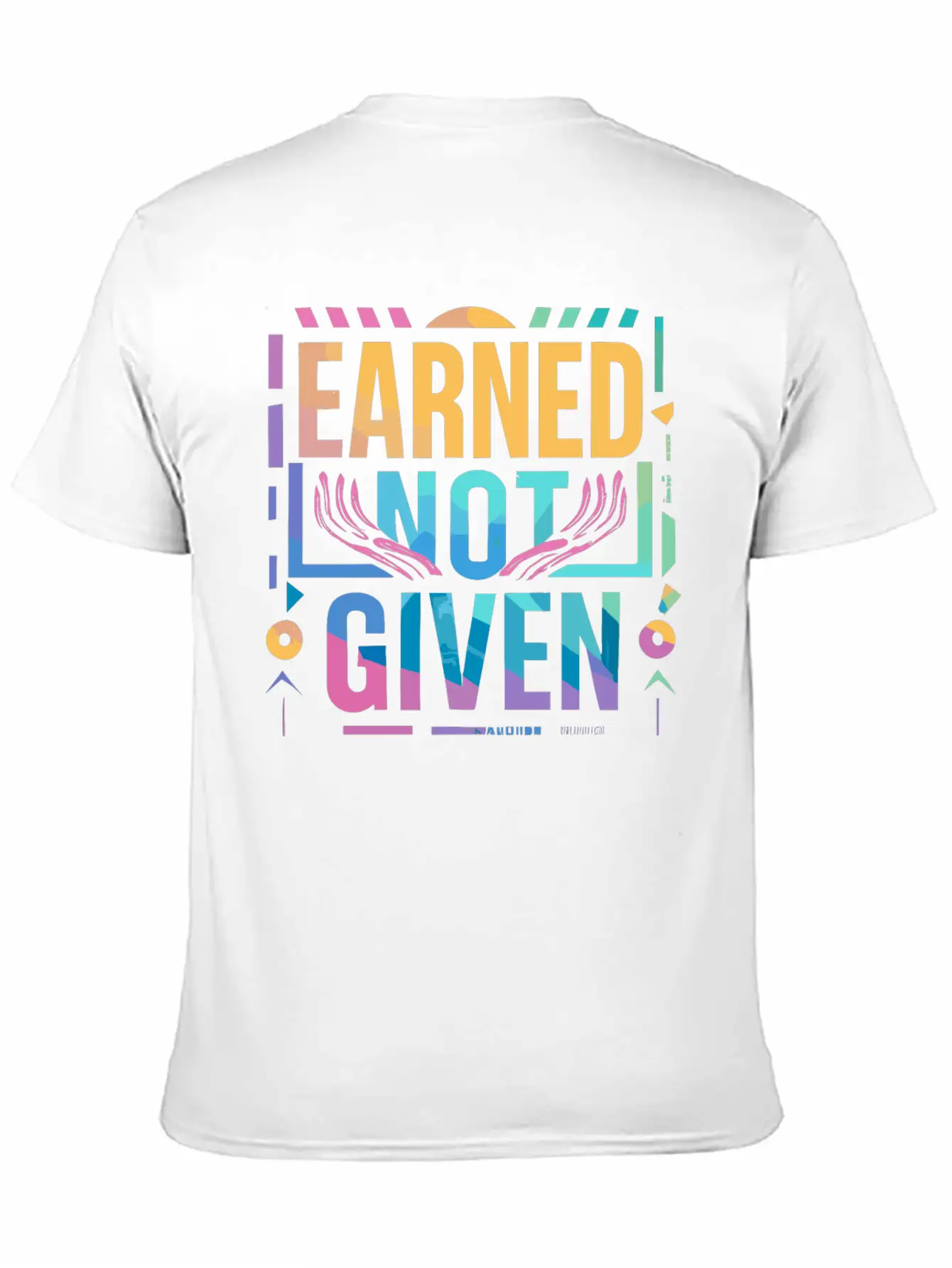 Earned Not Given Unisex Casual T-Shirt ¨C Clean Design For Daily Comfort