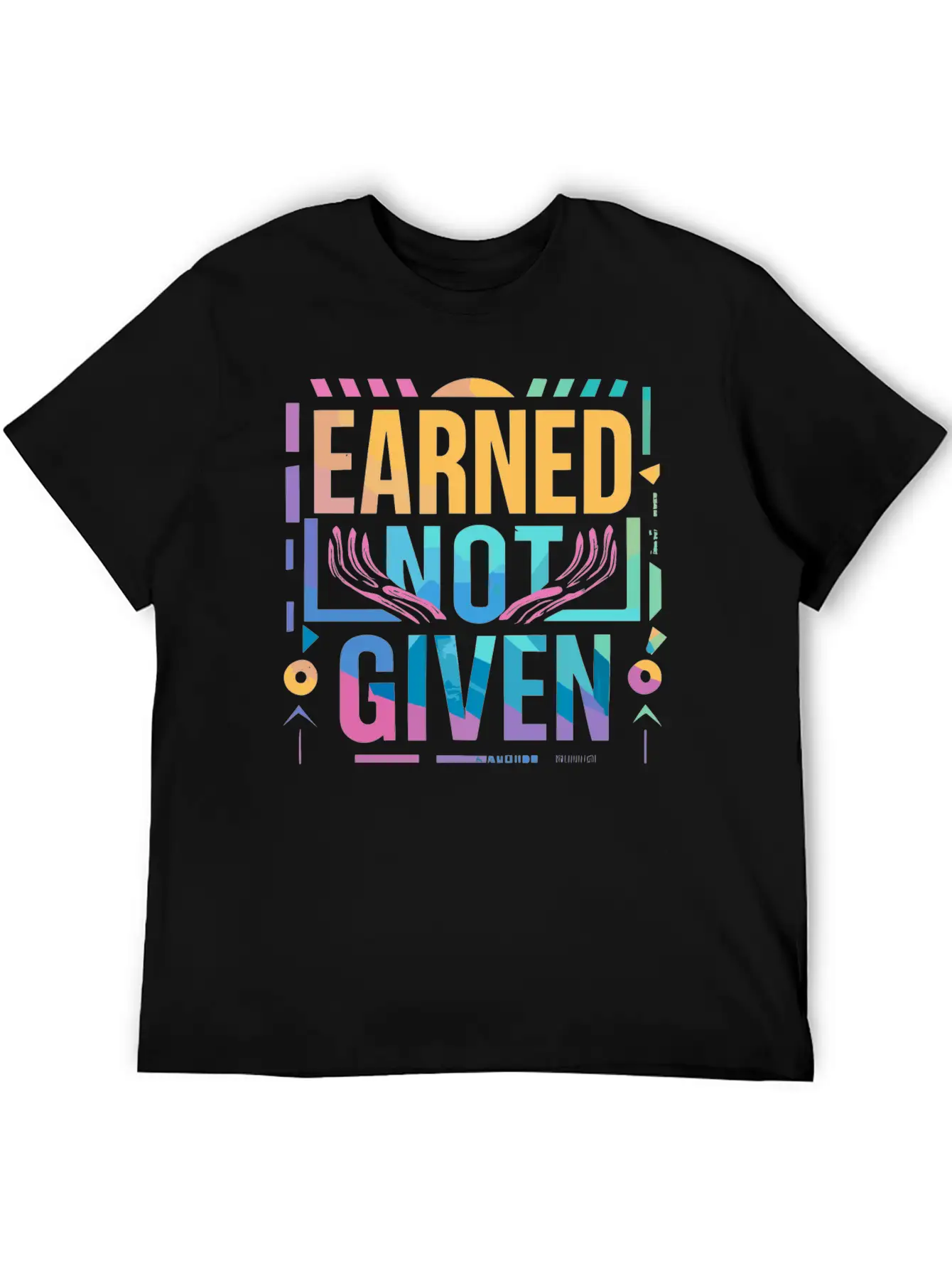 Earned Not Given Unisex Casual T-Shirt ¨C Clean Design For Daily Comfort