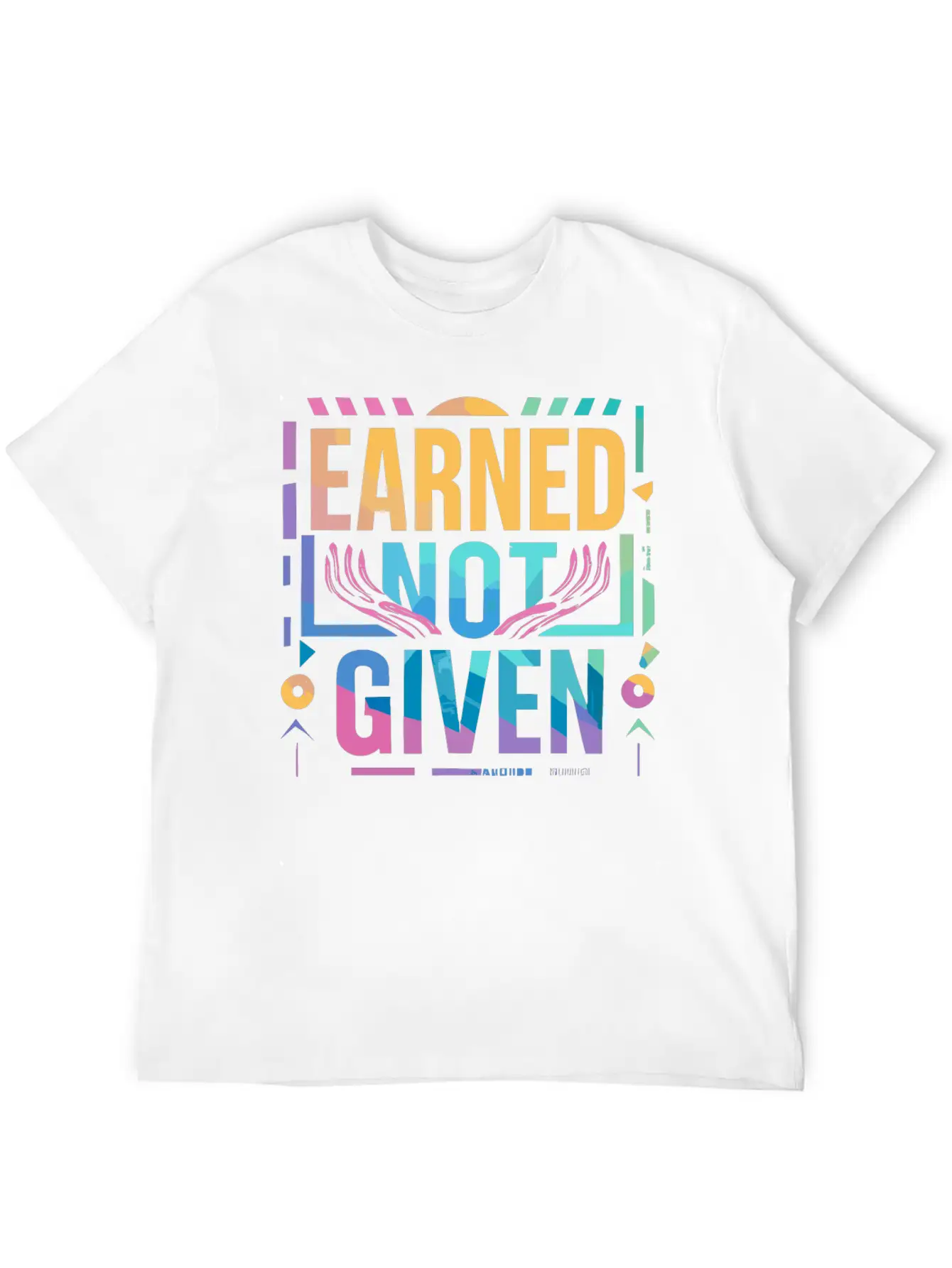 Earned Not Given Unisex Casual T-Shirt ¨C Clean Design For Daily Comfort