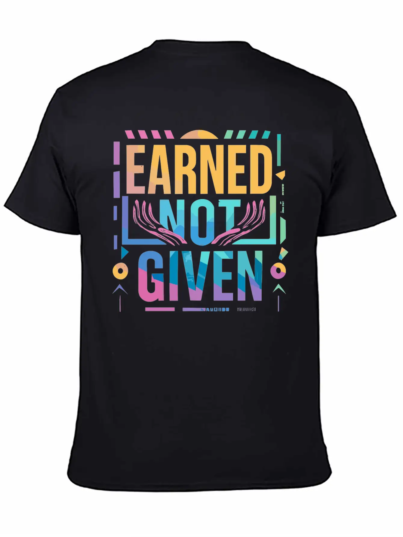 Earned Not Given Unisex Casual T-Shirt ¨C Clean Design For Daily Comfort