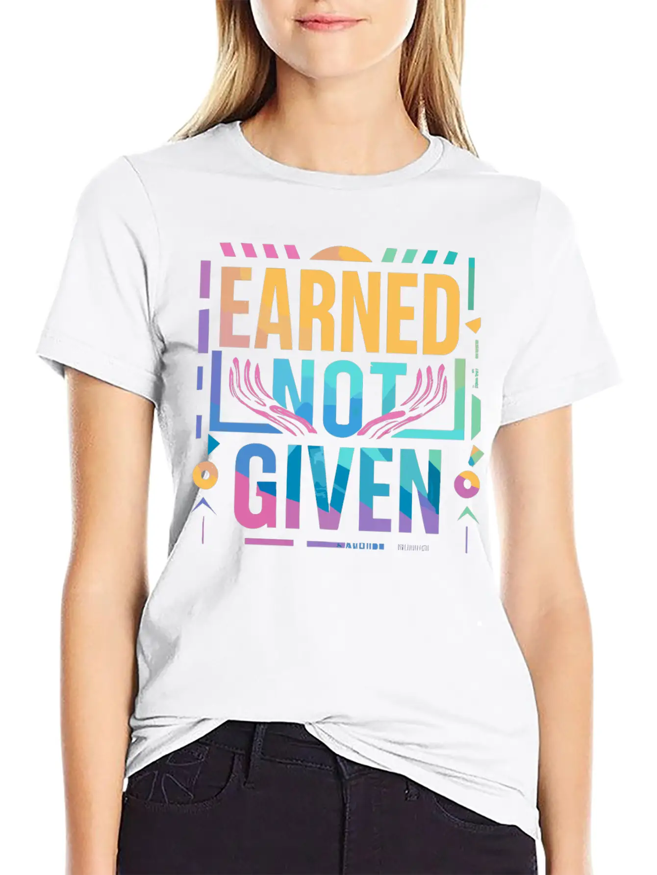 Earned Not Given Unisex Casual T-Shirt ¨C Clean Design For Daily Comfort