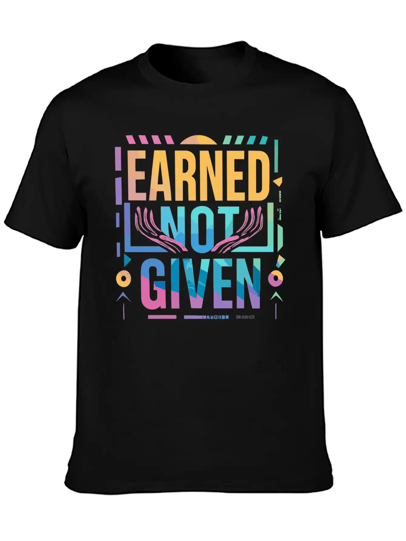 Earned Not Given Unisex Casual T-Shirt ¨C Clean Design For Daily Comfort