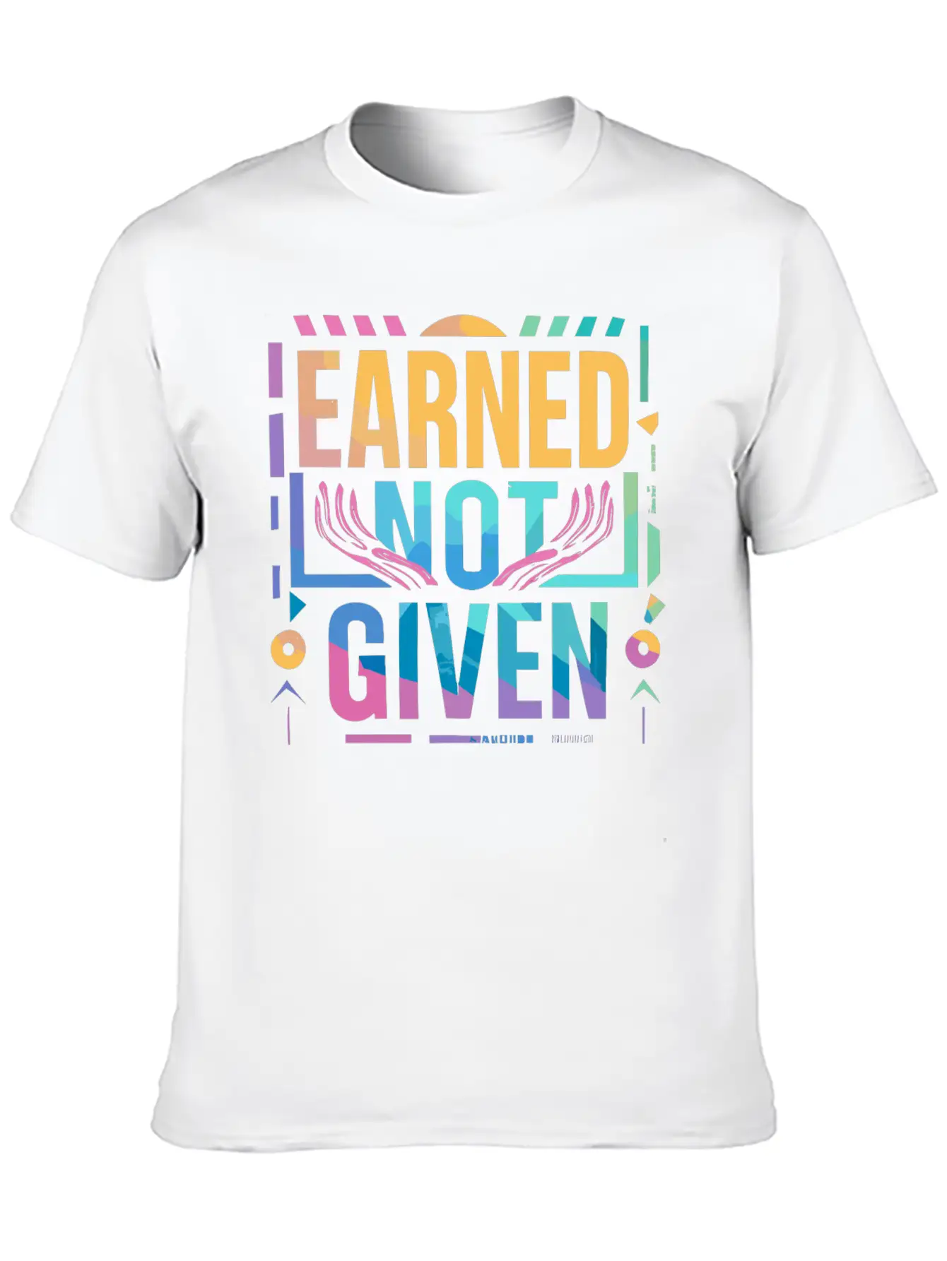 Earned Not Given Unisex Casual T-Shirt ¨C Clean Design For Daily Comfort