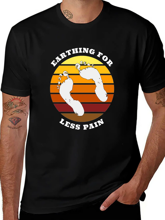Earthing For Less Pain Soft Cotton Short Sleeve Tee ¨C Unisex Wardrobe Staple