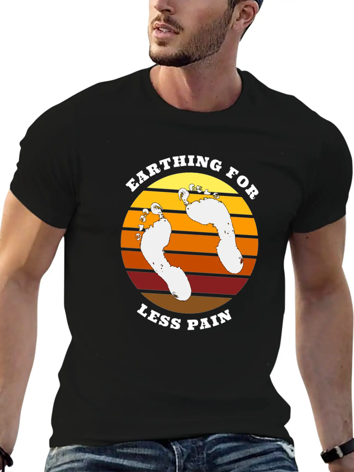 Earthing For Less Pain Soft Cotton Short Sleeve Tee ¨C Unisex Wardrobe Staple