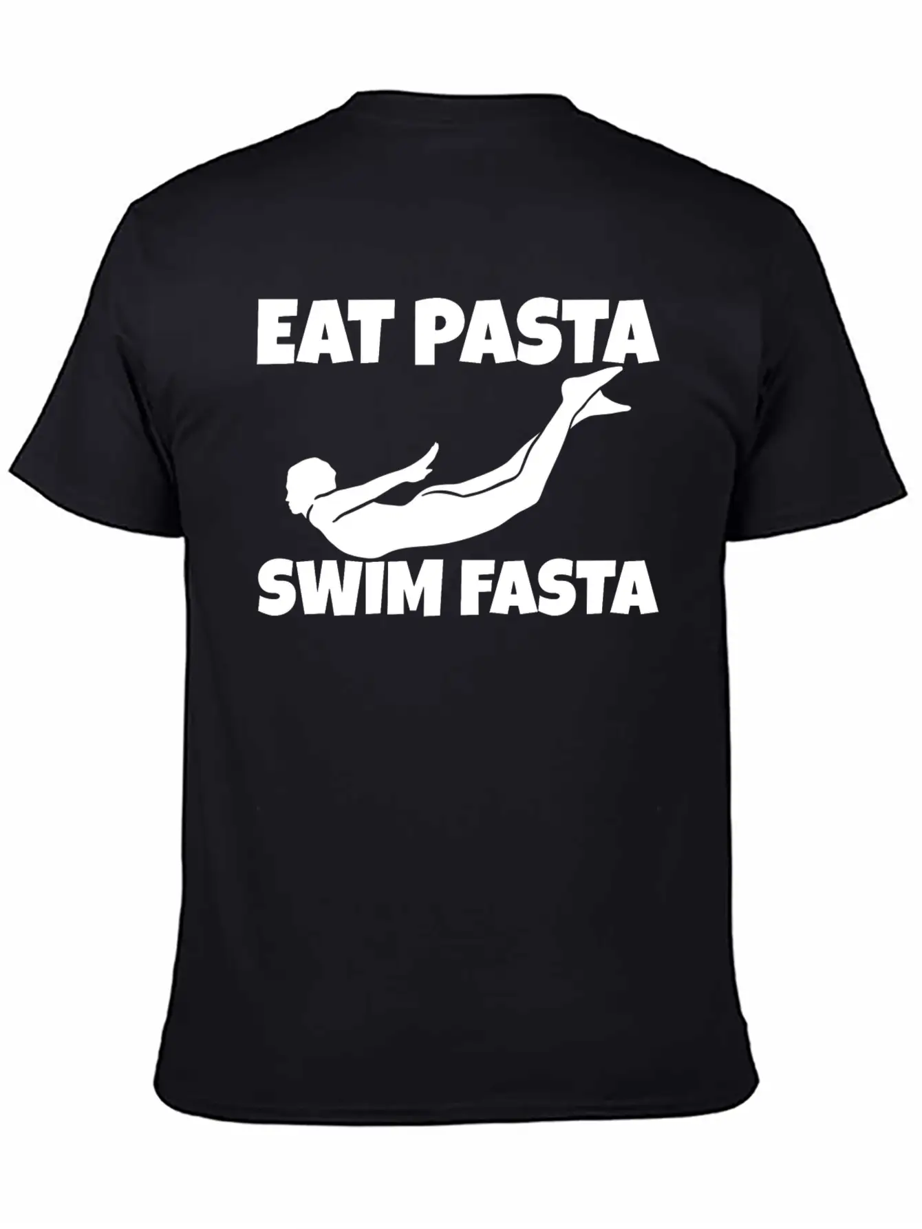 Eat Pasta Swim Fasta 7 Unisex Casual T-Shirt ¨C Clean Design For Daily Comfort