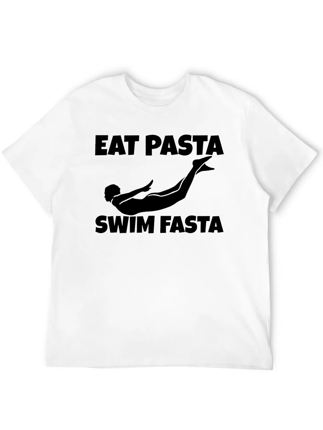 Eat Pasta Swim Fasta 7 Unisex Casual T-Shirt ¨C Clean Design For Daily Comfort