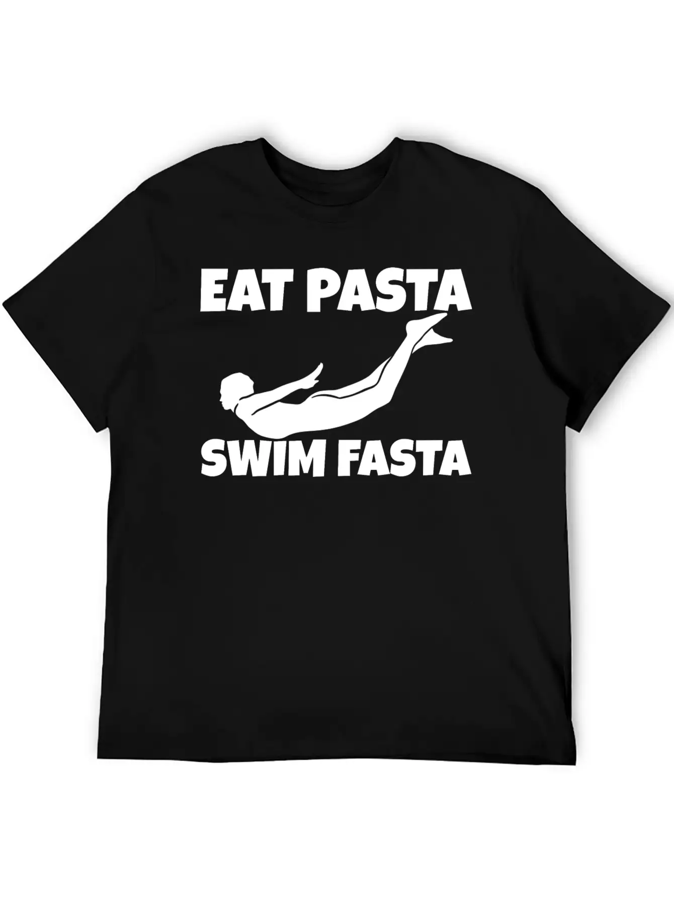 Eat Pasta Swim Fasta 7 Unisex Casual T-Shirt ¨C Clean Design For Daily Comfort