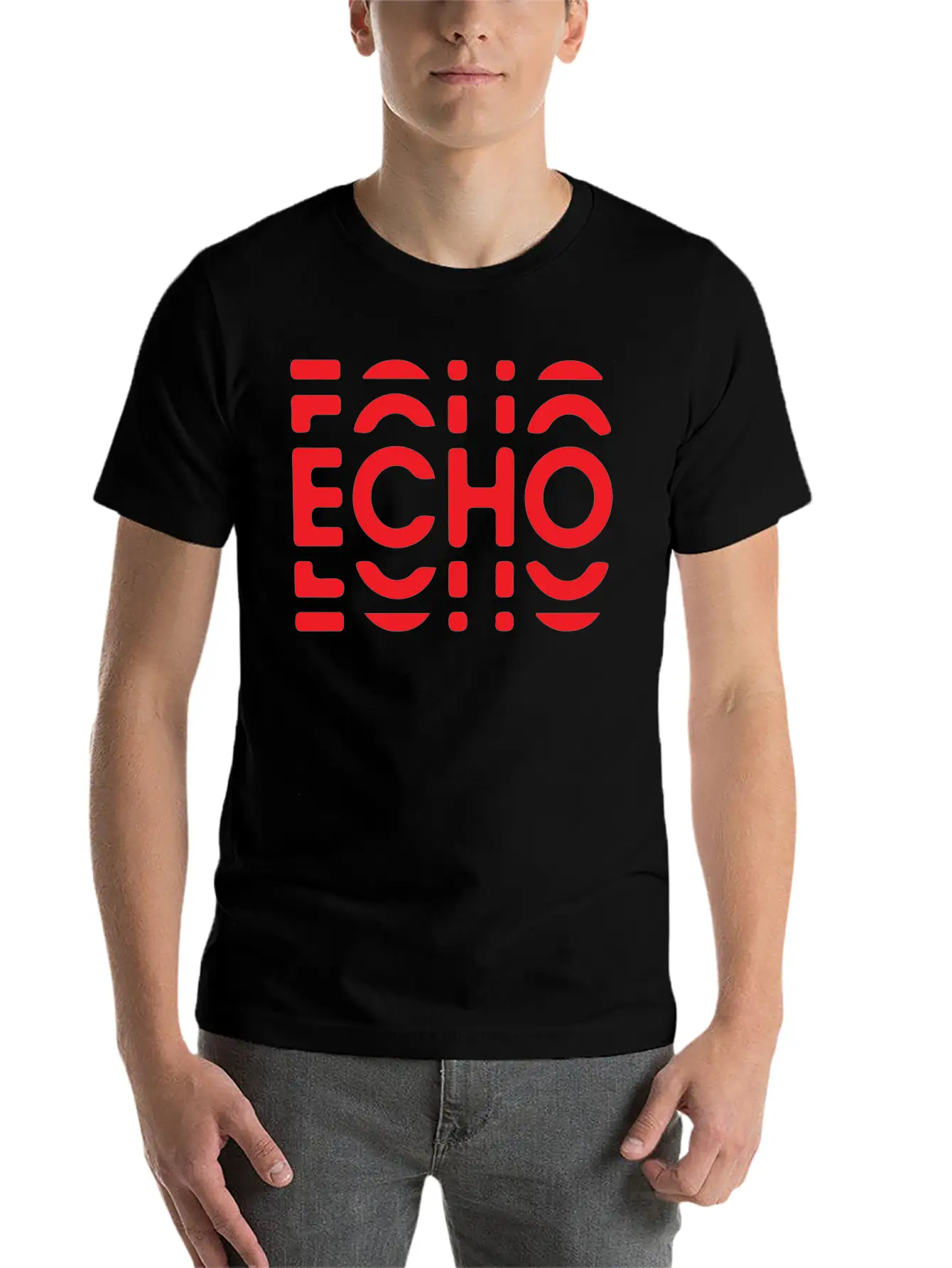 ECHO Soft Cotton Short Sleeve Tee ¨C Unisex Wardrobe Staple