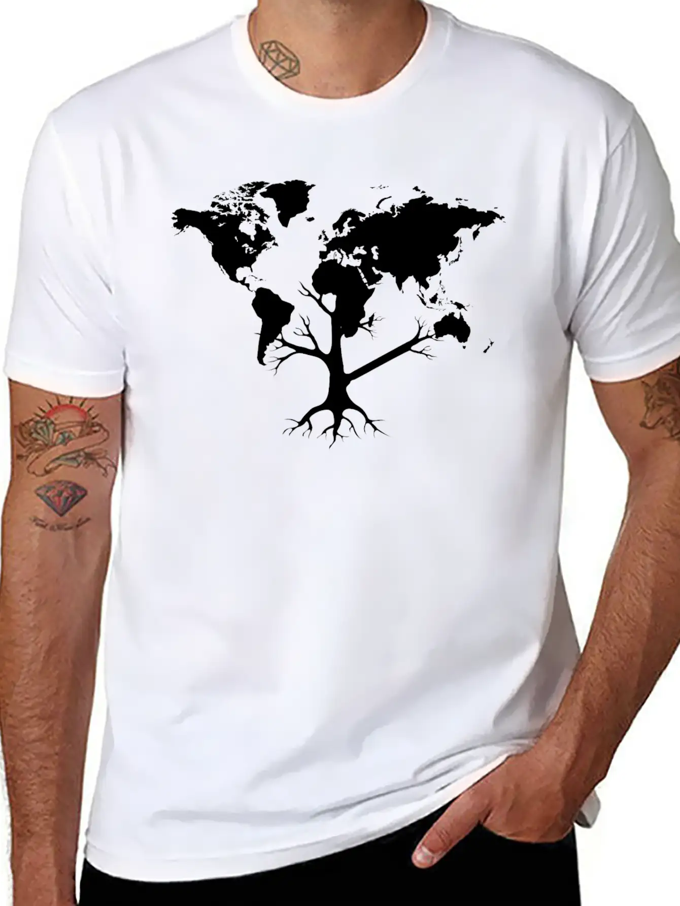 Ecology Gift Climate Change Saying Animal Lover Basic Graphic T-Shirt ¨C Daily Comfort In Soft Cotton