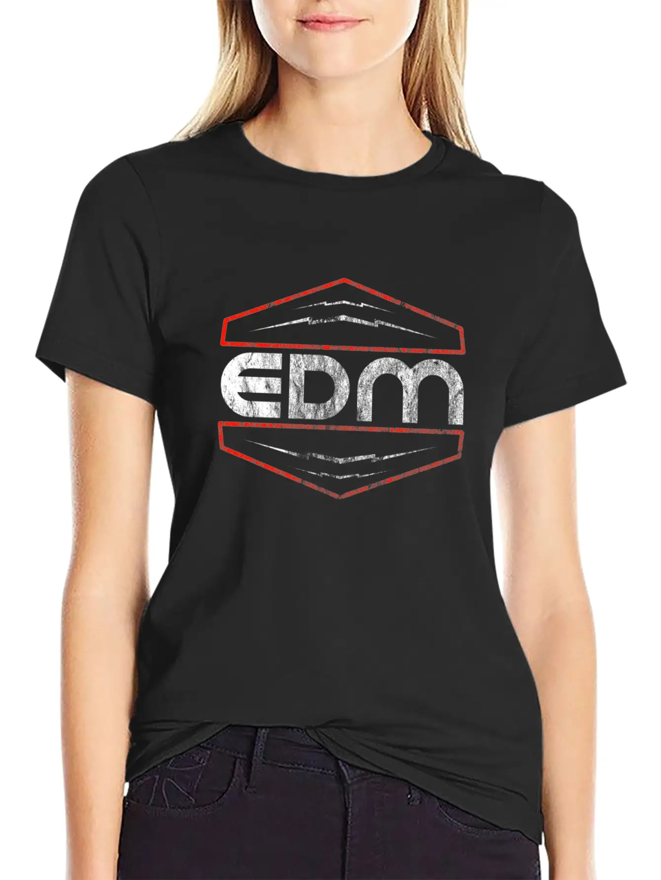 EDM | Rave Party Music DJ Gift Unisex Casual T-Shirt ¨C Clean Design For Daily Comfort
