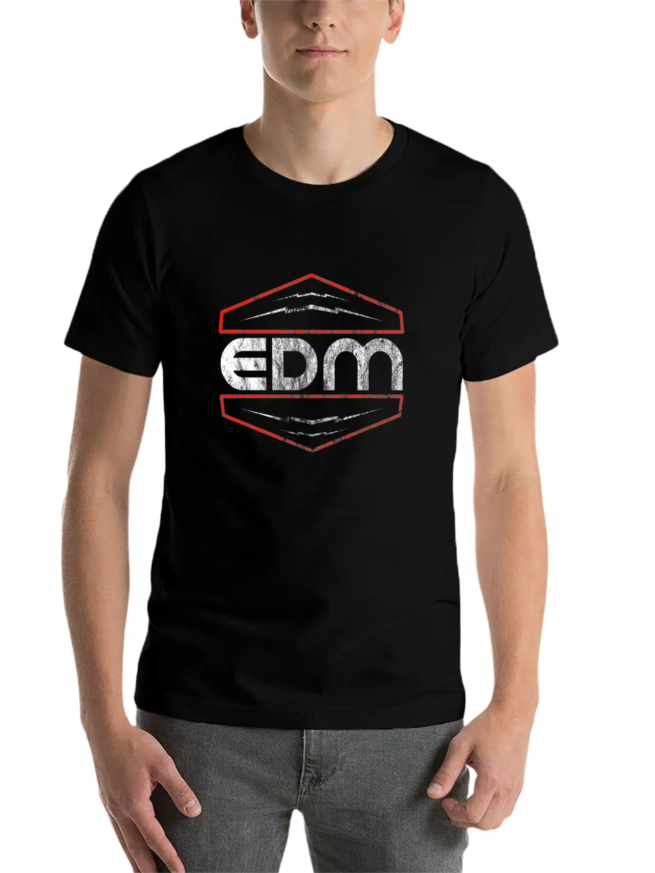 EDM | Rave Party Music DJ Gift Unisex Casual T-Shirt ¨C Clean Design For Daily Comfort