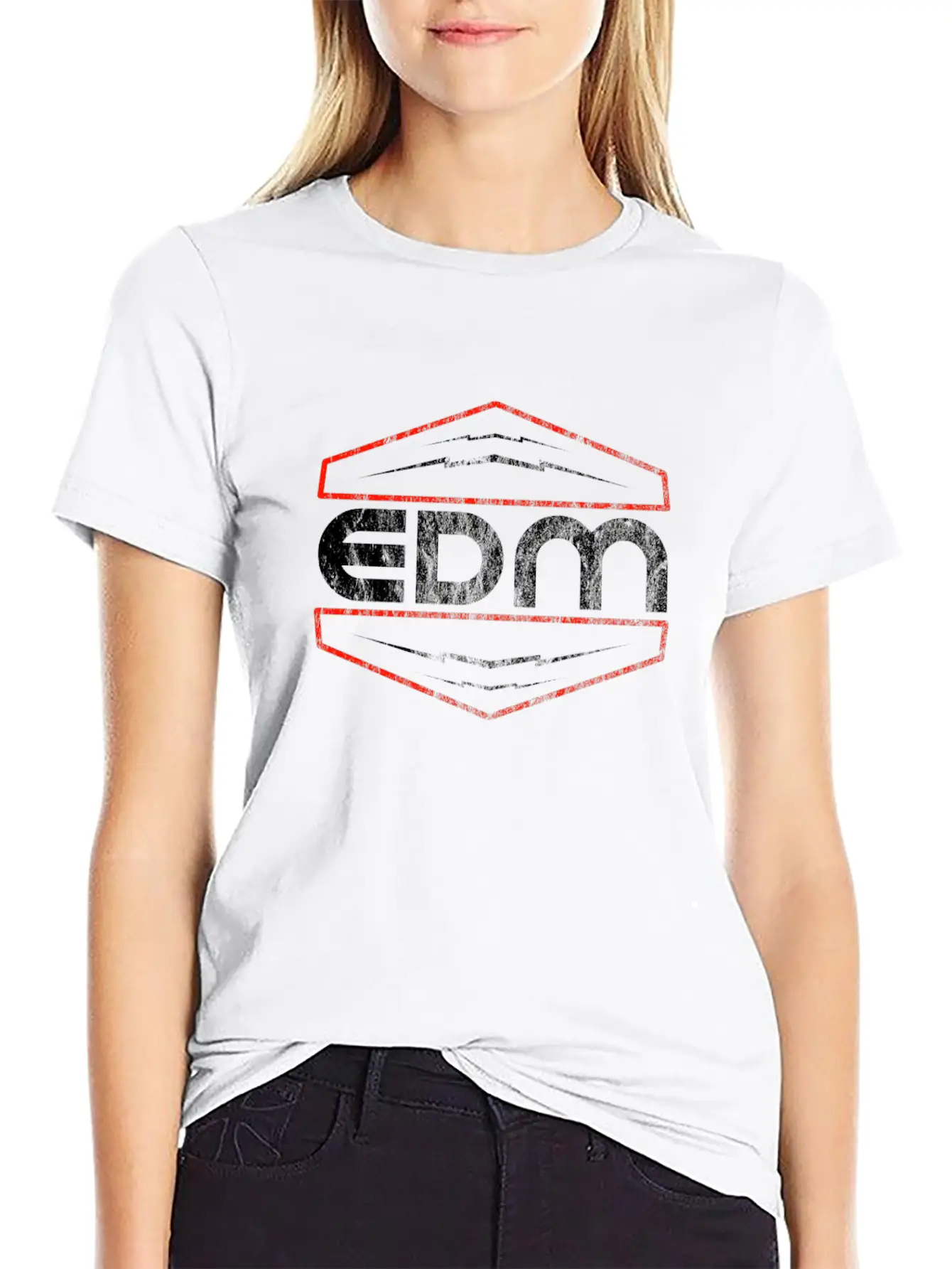 EDM | Rave Party Music DJ Gift Unisex Casual T-Shirt ¨C Clean Design For Daily Comfort