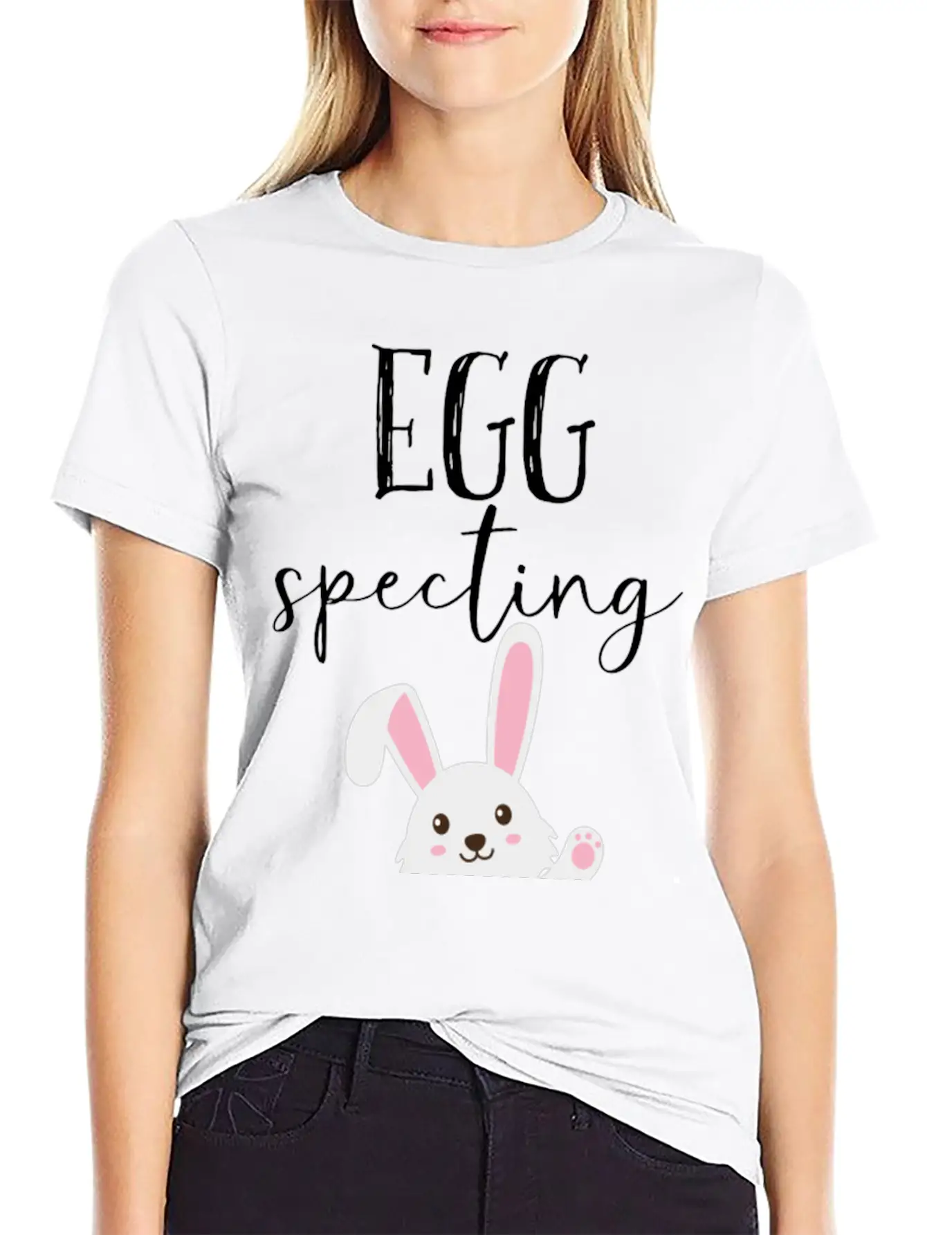Egg Specting Gift Easter Bunny Spring Soft Cotton Short Sleeve Tee ¨C Unisex Wardrobe Staple