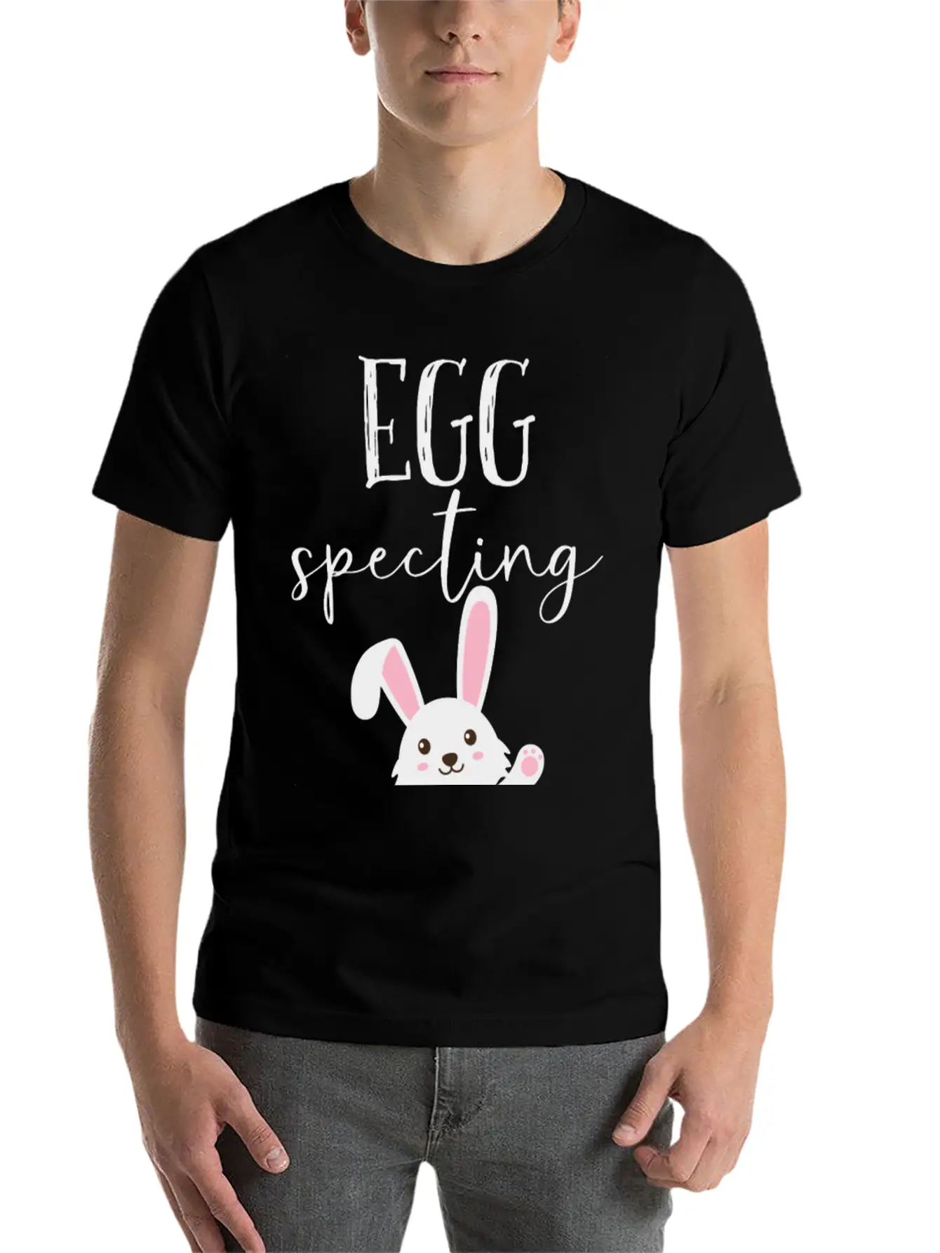 Egg Specting Gift Easter Bunny Spring Soft Cotton Short Sleeve Tee ¨C Unisex Wardrobe Staple