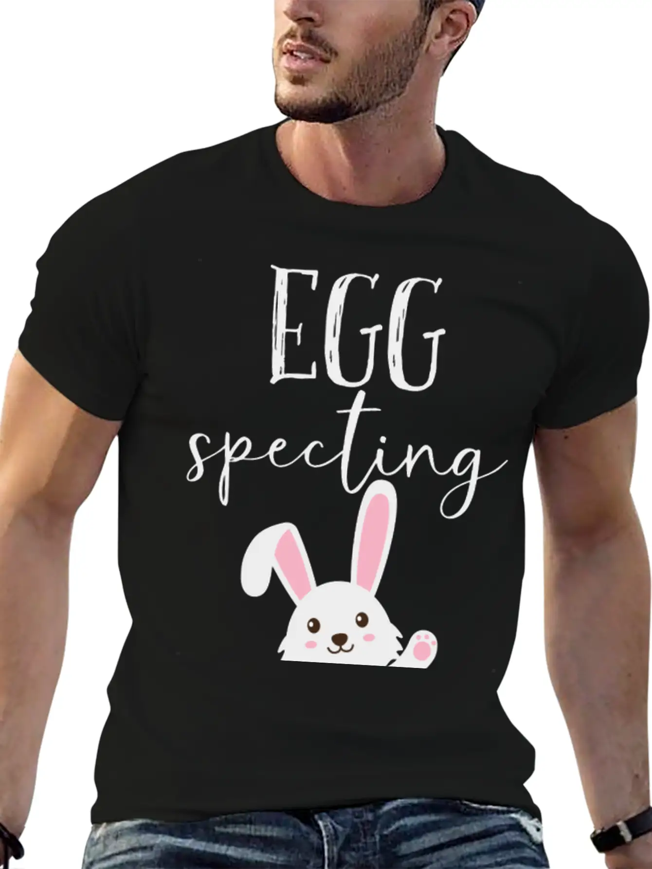 Egg Specting Gift Easter Bunny Spring Soft Cotton Short Sleeve Tee ¨C Unisex Wardrobe Staple