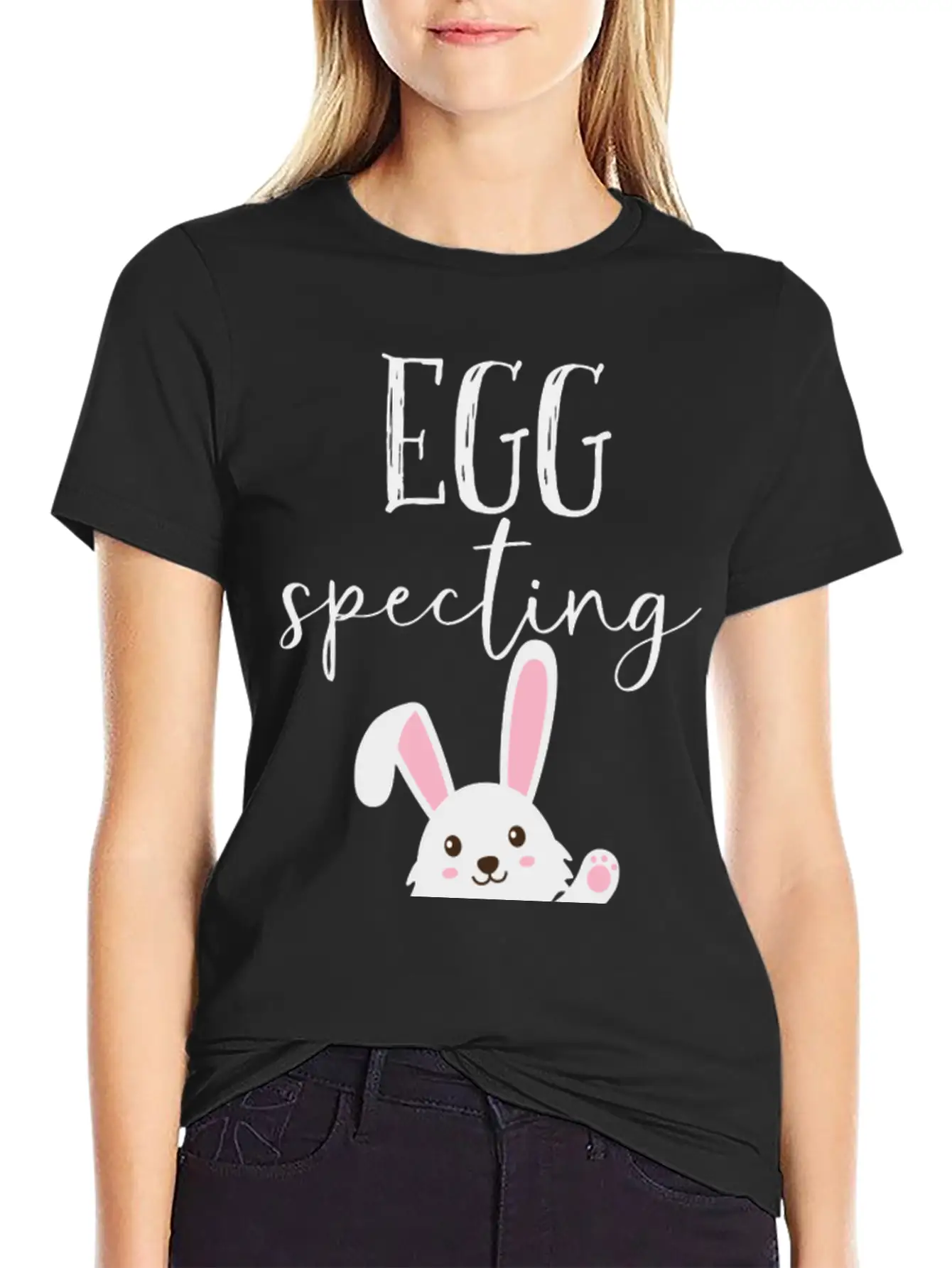 Egg Specting Gift Easter Bunny Spring Soft Cotton Short Sleeve Tee ¨C Unisex Wardrobe Staple