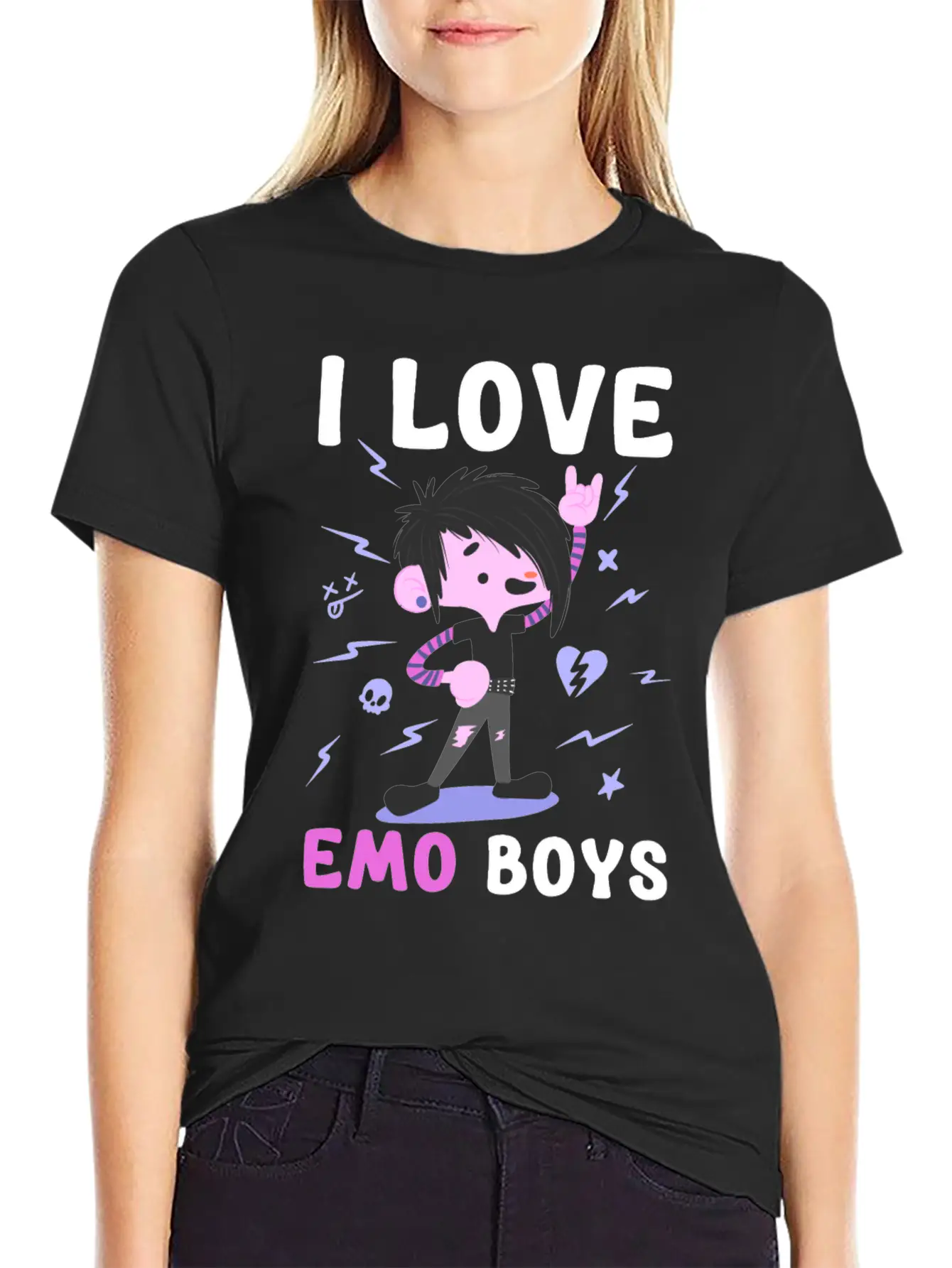 Egirl Emotional Girl Unisex Casual T-Shirt ¨C Clean Design For Daily Comfort