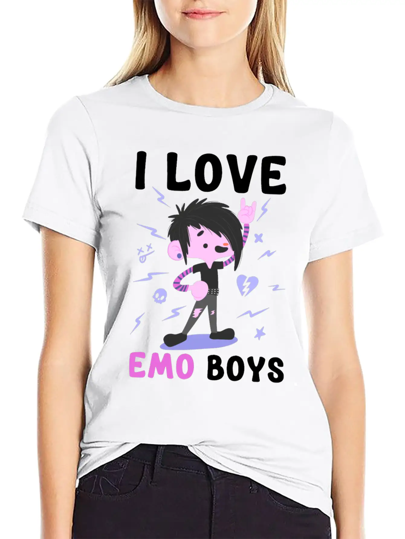 Egirl Emotional Girl Unisex Casual T-Shirt ¨C Clean Design For Daily Comfort