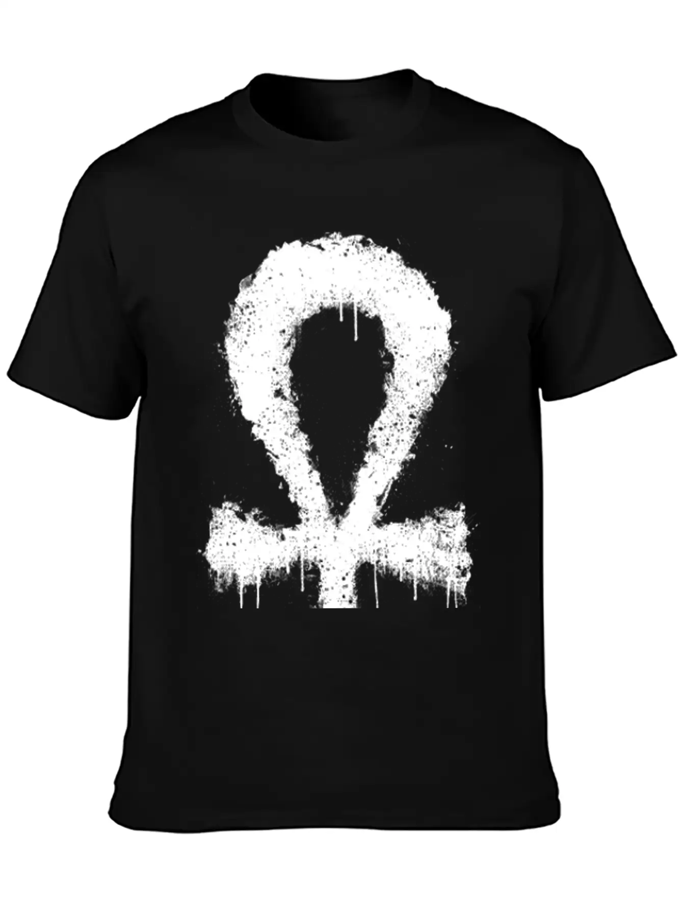 Egyptian Ankh Grunge Soft Cotton Short Sleeve Tee ¨C Unisex Wardrobe Staple