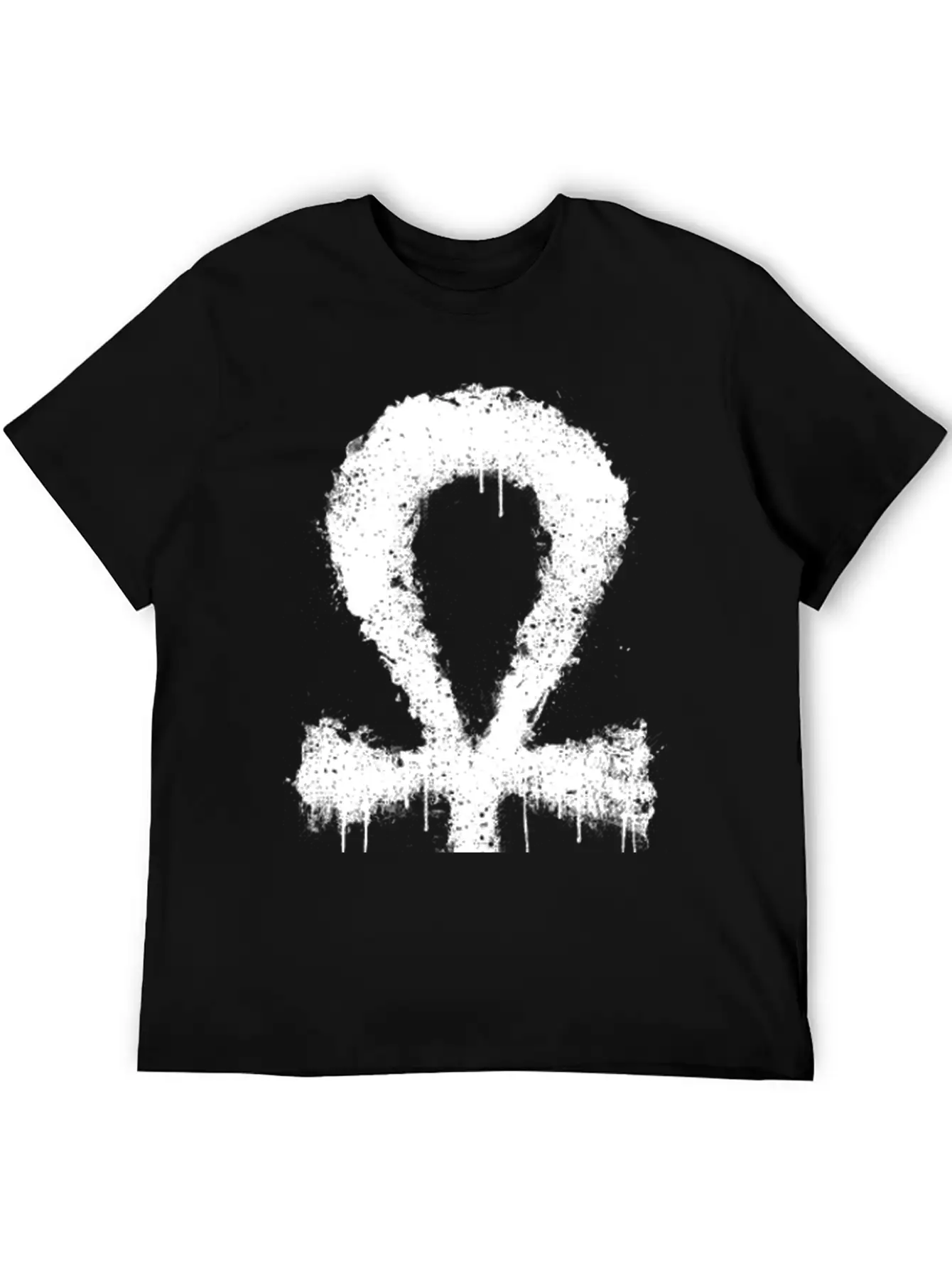 Egyptian Ankh Grunge Soft Cotton Short Sleeve Tee ¨C Unisex Wardrobe Staple