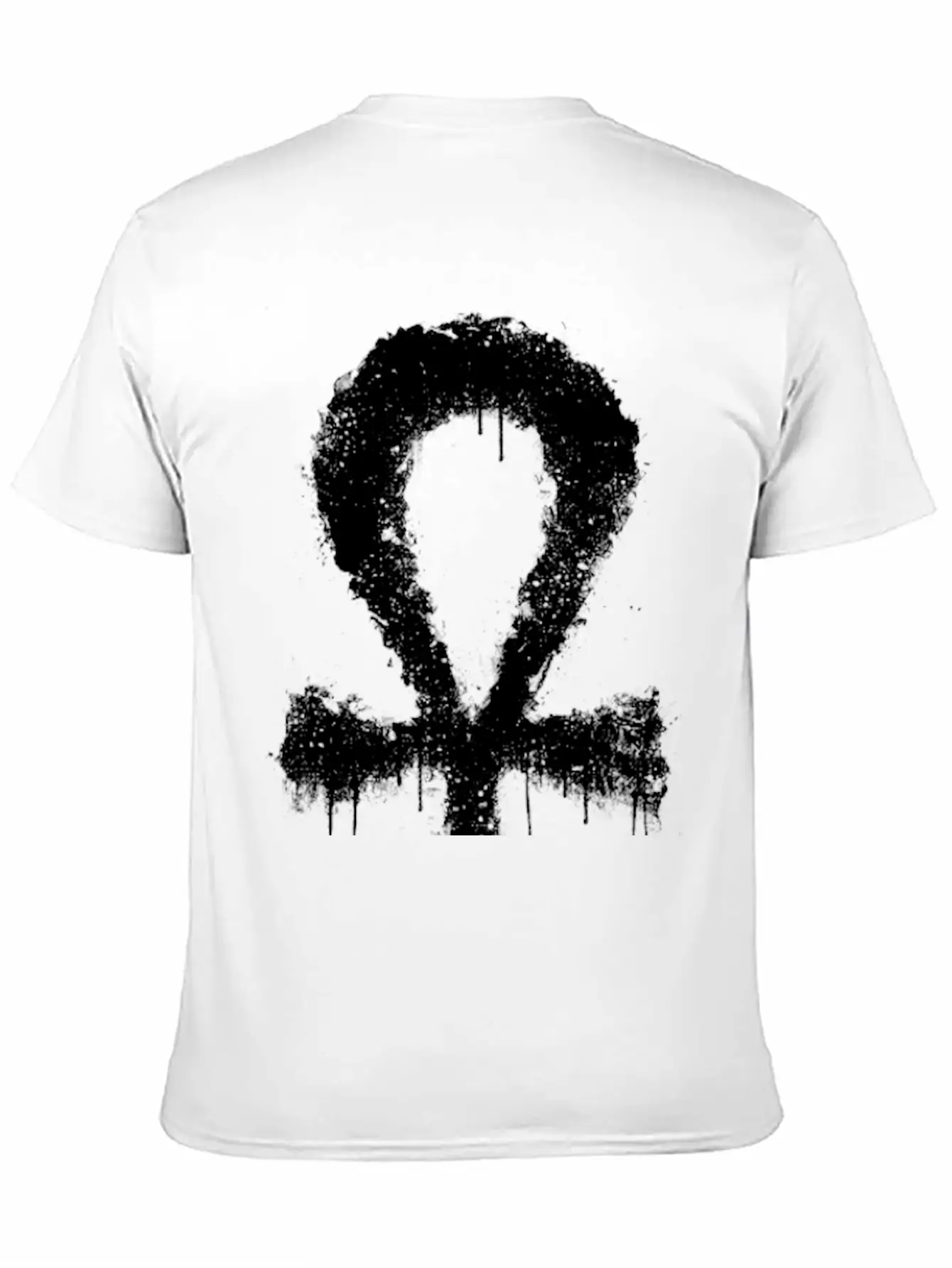 Egyptian Ankh Grunge Soft Cotton Short Sleeve Tee ¨C Unisex Wardrobe Staple