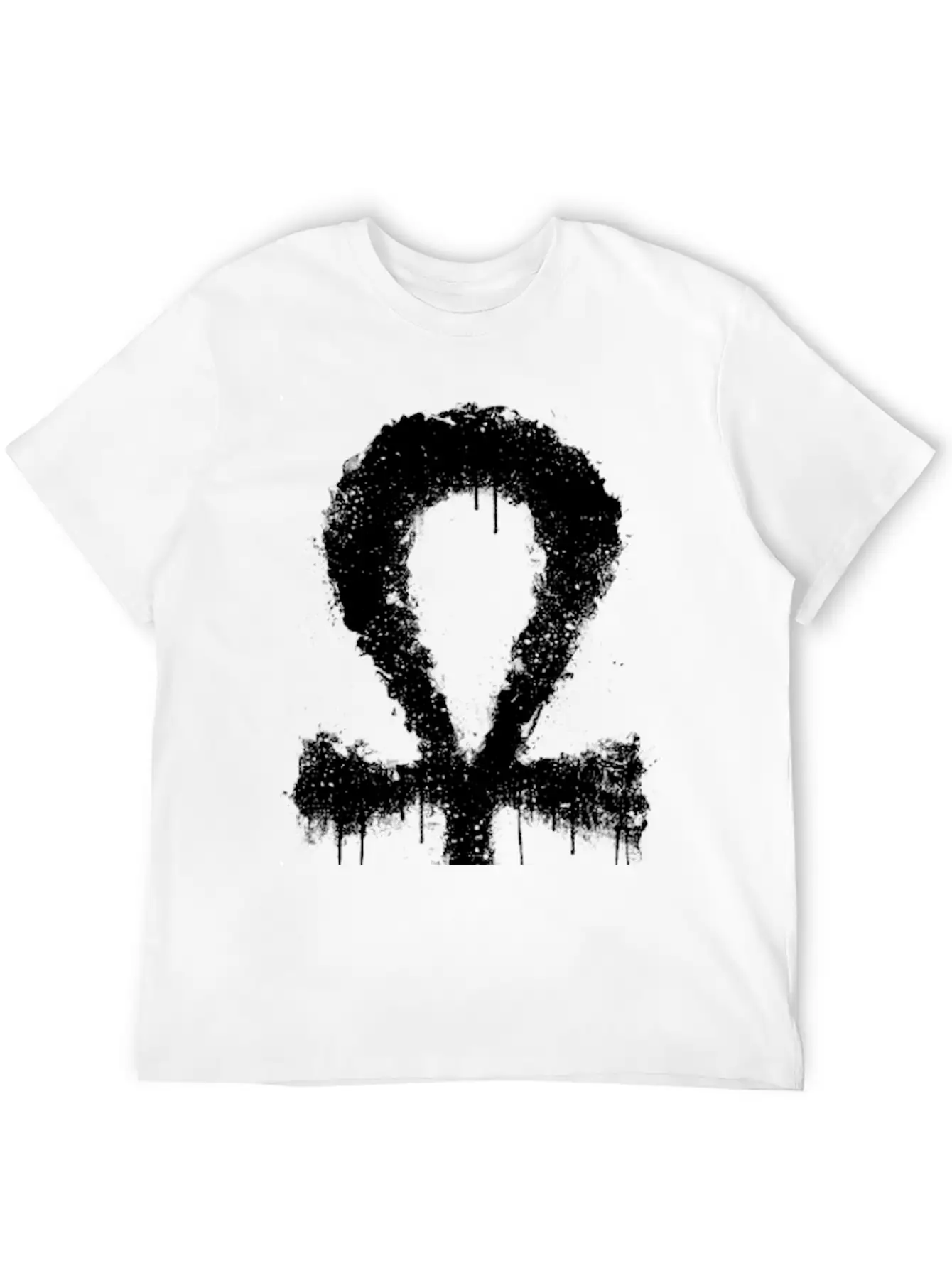 Egyptian Ankh Grunge Soft Cotton Short Sleeve Tee ¨C Unisex Wardrobe Staple