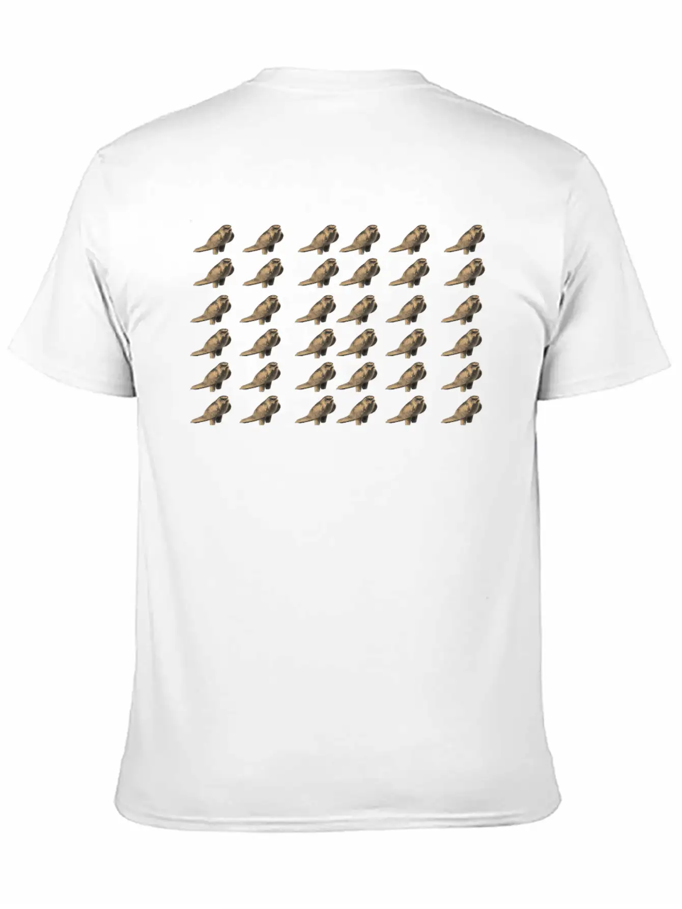 Egyptian Bronze Falcon Soft Cotton Short Sleeve Tee ¨C Unisex Wardrobe Staple