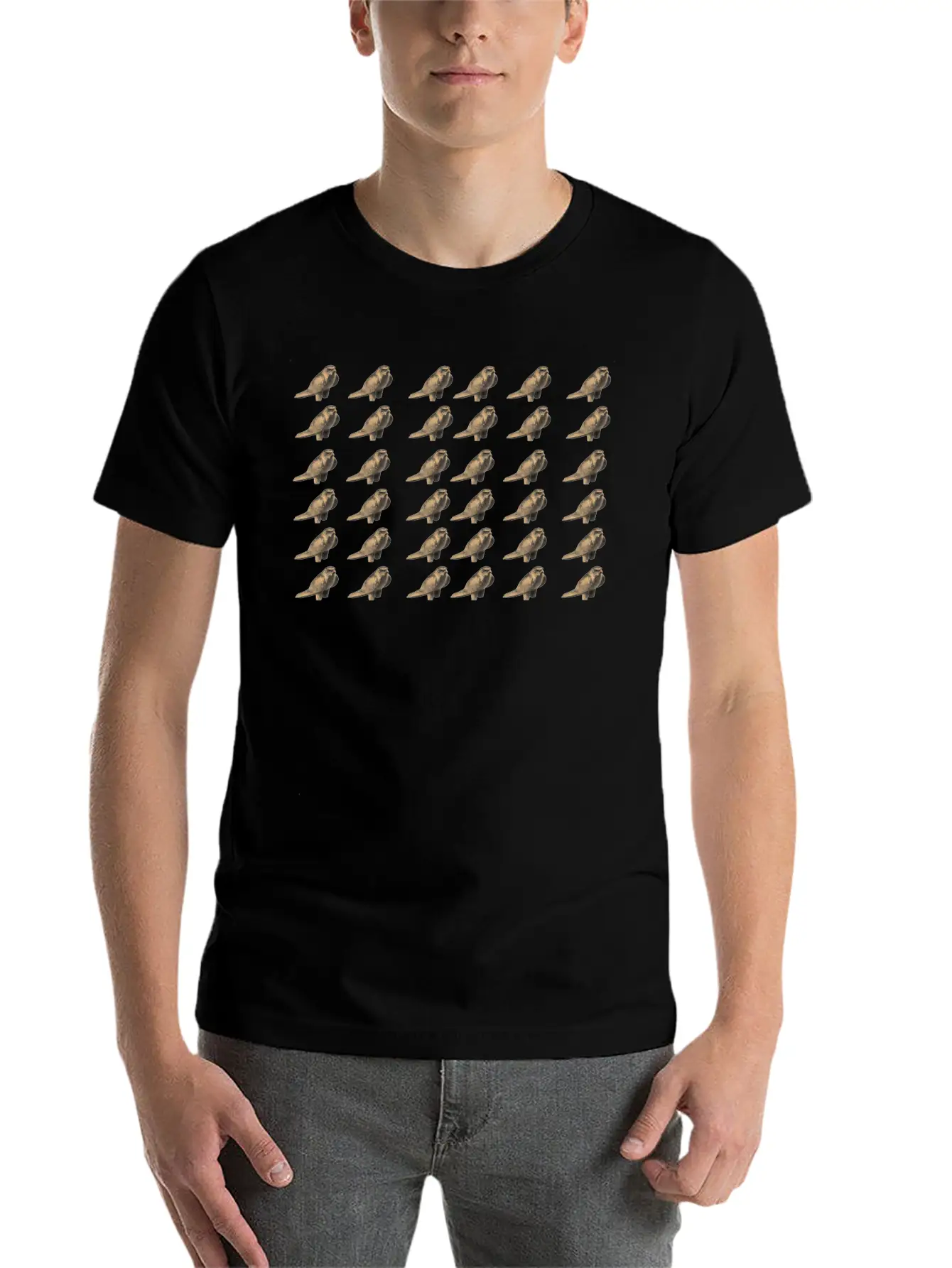 Egyptian Bronze Falcon Soft Cotton Short Sleeve Tee ¨C Unisex Wardrobe Staple