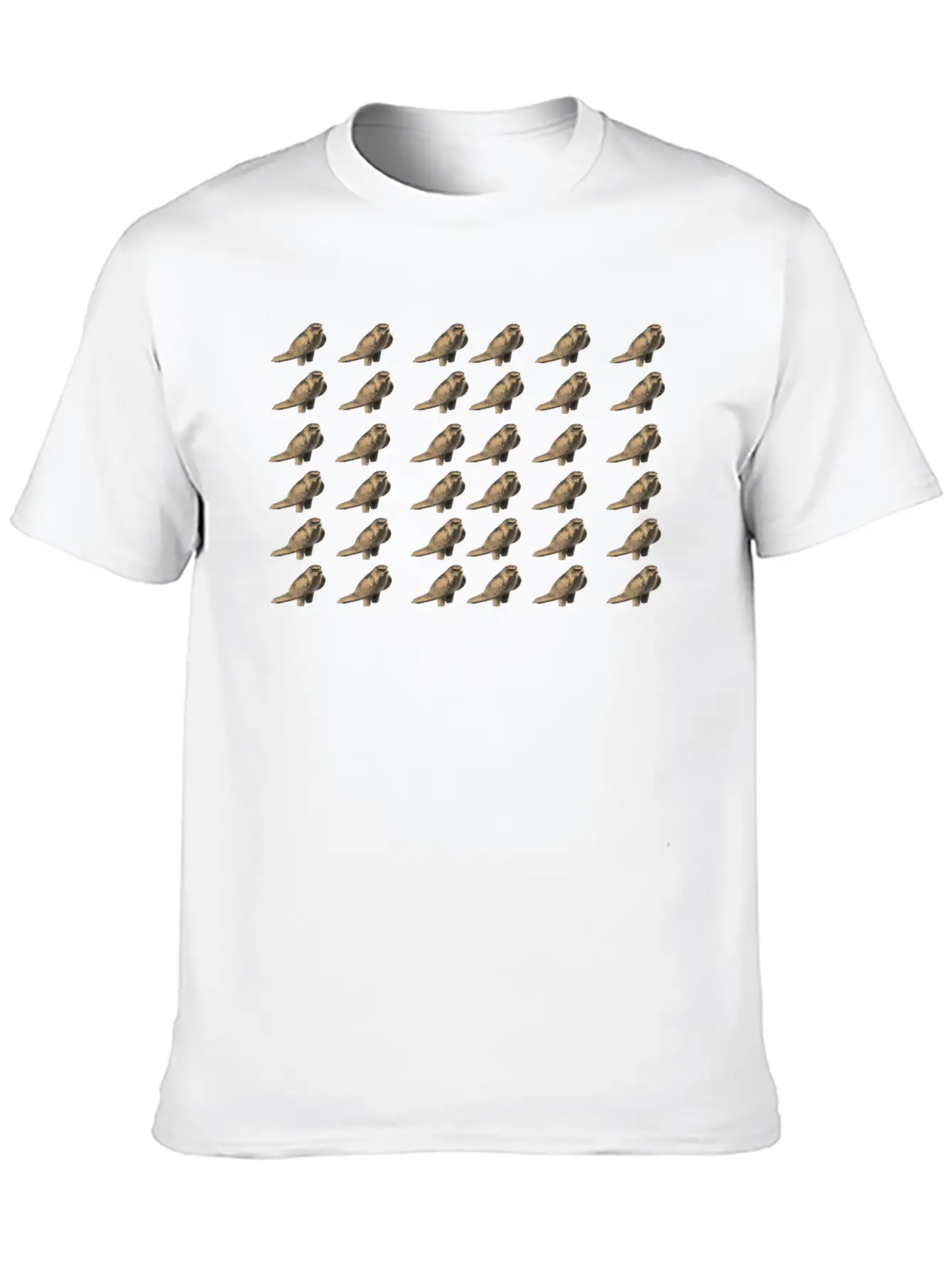 Egyptian Bronze Falcon Soft Cotton Short Sleeve Tee ¨C Unisex Wardrobe Staple