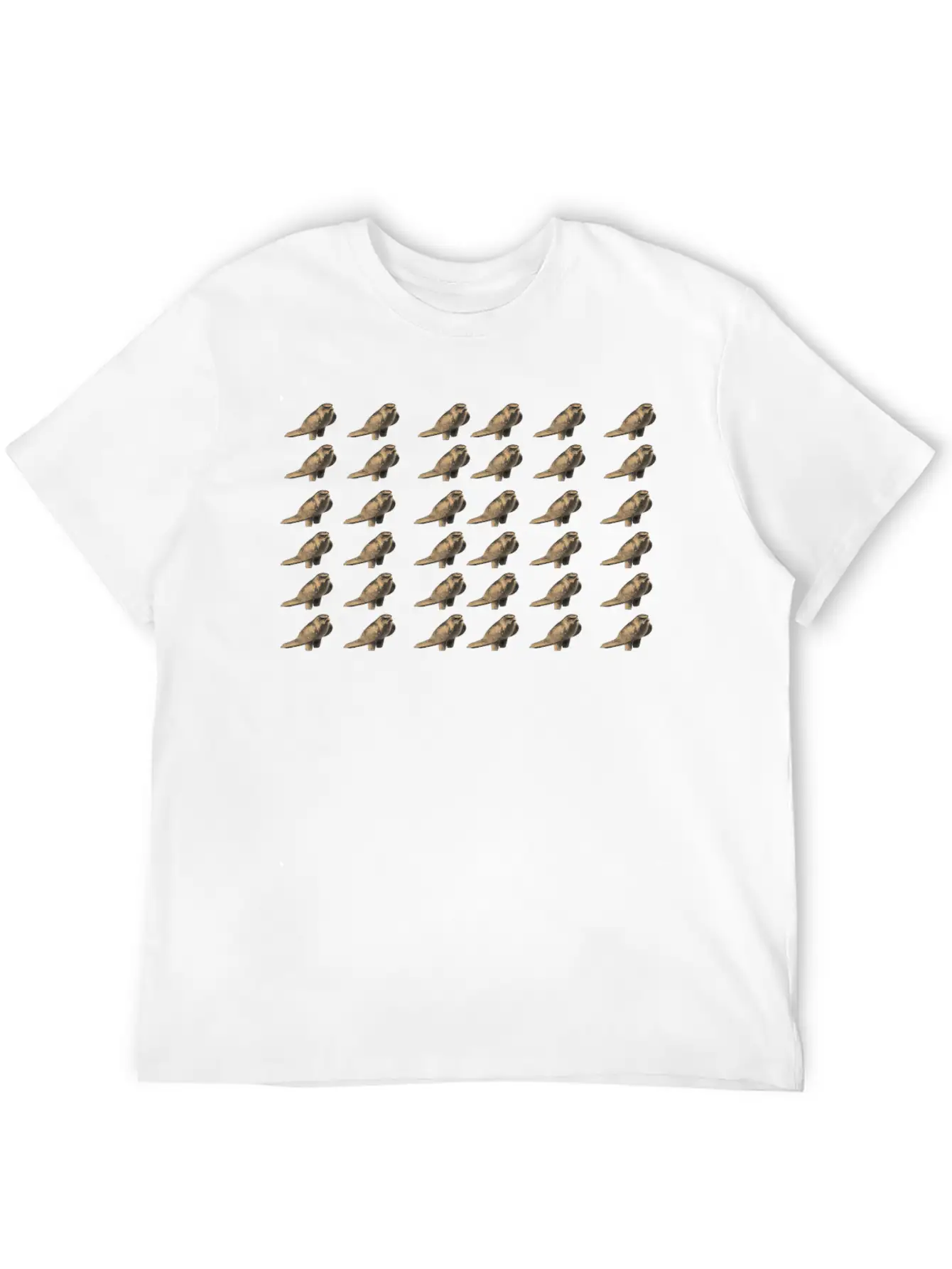 Egyptian Bronze Falcon Soft Cotton Short Sleeve Tee ¨C Unisex Wardrobe Staple