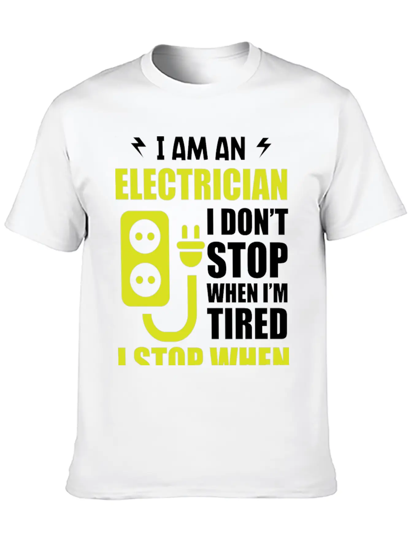 Electrician Electronic Electrical Engineering Job Essential Cotton Tee For Daily Outfits ¨C Unisex Style
