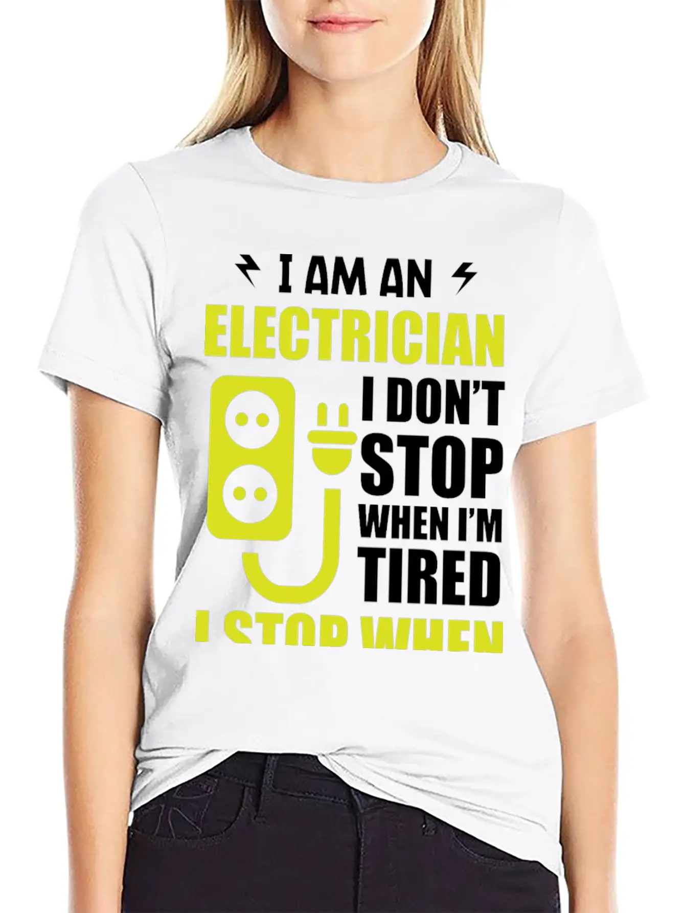 Electrician Electronic Electrical Engineering Job Essential Cotton Tee For Daily Outfits ¨C Unisex Style