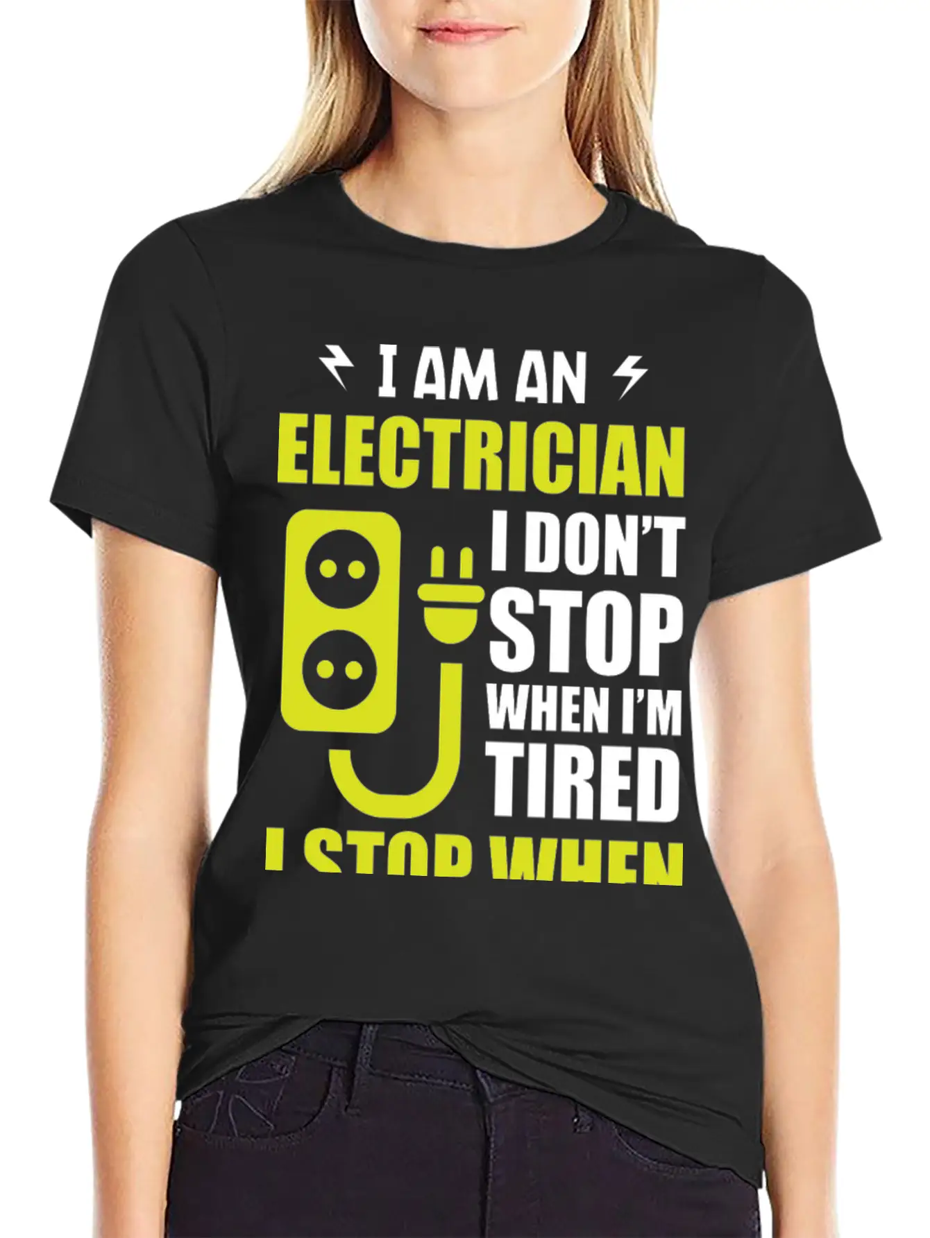 Electrician Electronic Electrical Engineering Job Essential Cotton Tee For Daily Outfits ¨C Unisex Style