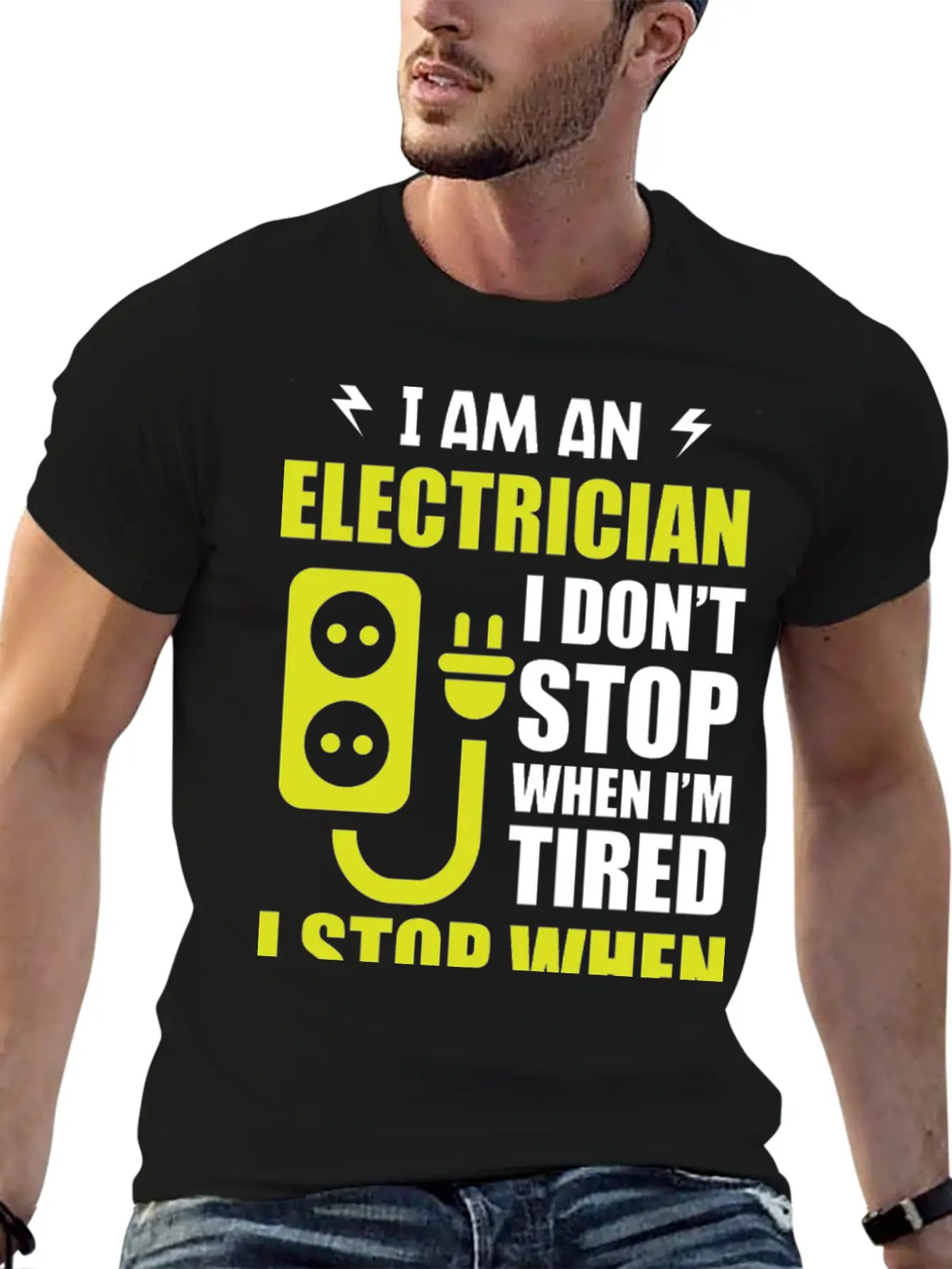 Electrician Electronic Electrical Engineering Job Essential Cotton Tee For Daily Outfits ¨C Unisex Style