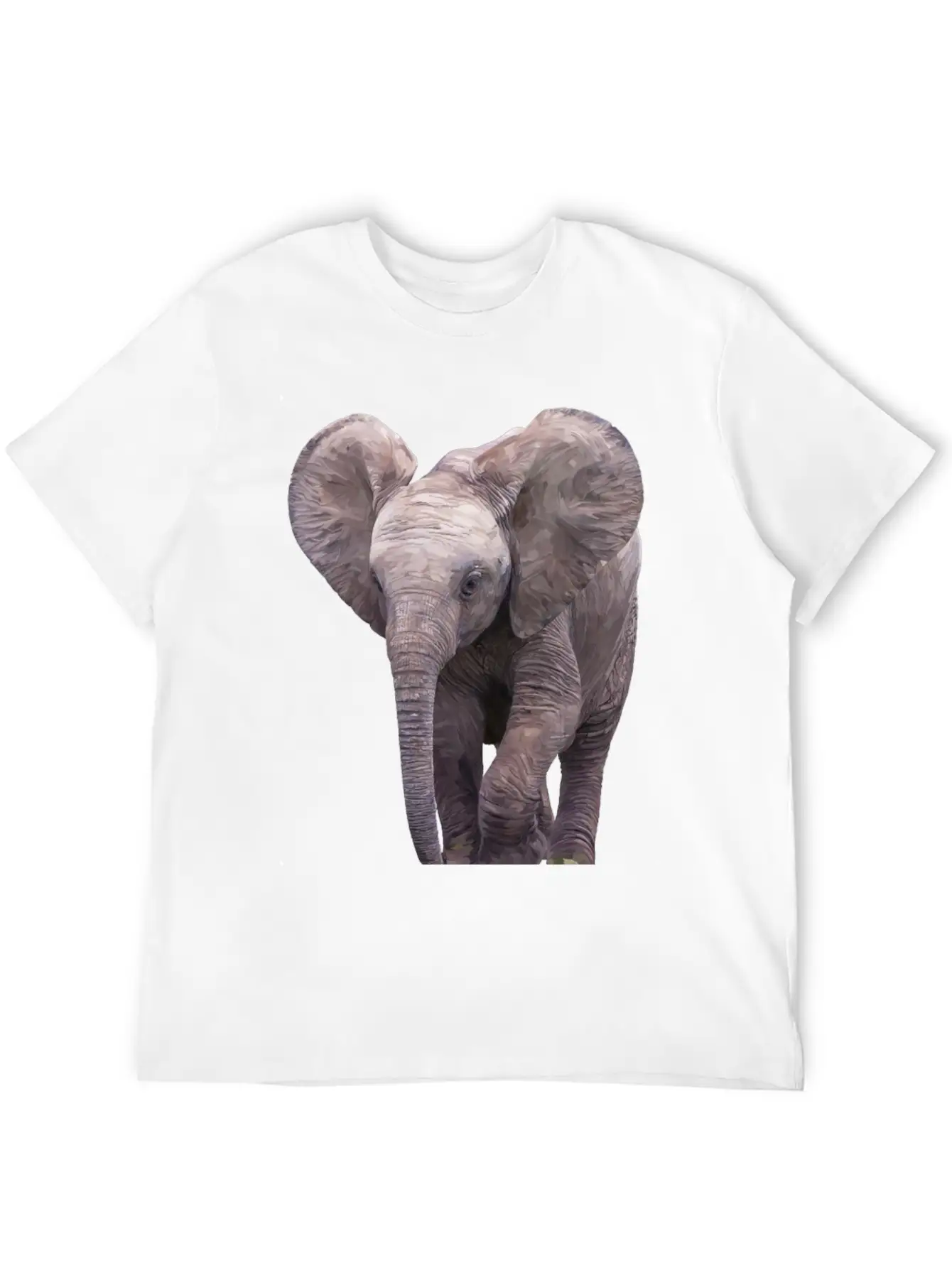 Elephant Basic Graphic T-Shirt ¨C Daily Comfort In Soft Cotton