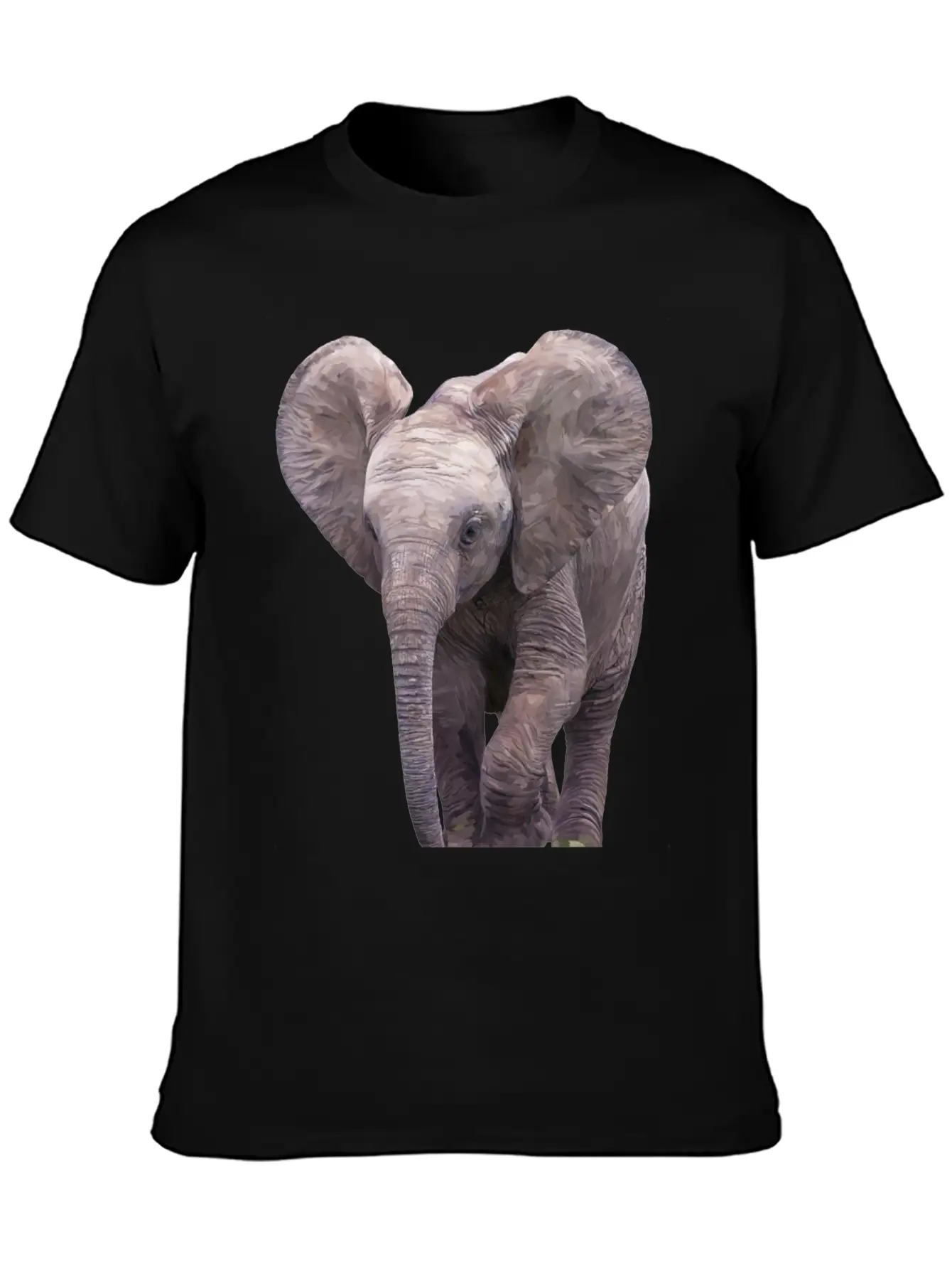 Elephant Basic Graphic T-Shirt ¨C Daily Comfort In Soft Cotton