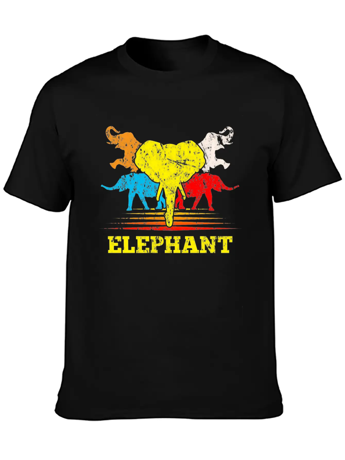 Elephant Essential Cotton Tee For Daily Outfits ¨C Unisex Style